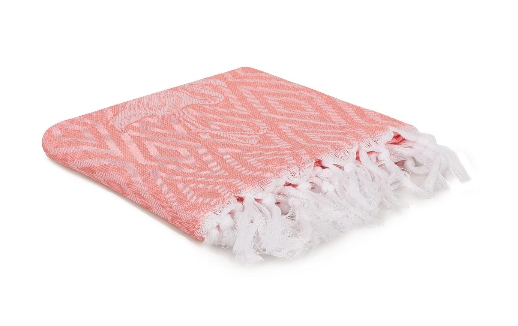Strandtuch »Foutastic Flamingo Rosa«, (1 St.)