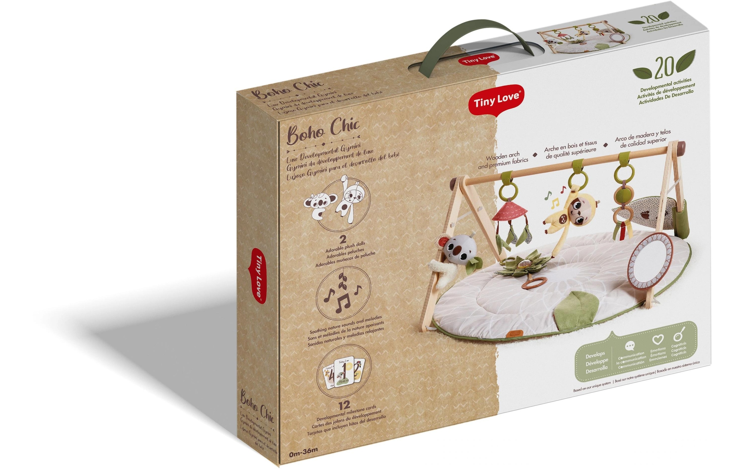 Tiny Love Spielbogen »Luxe Gymini Boho Chic, mit Musik, 0+ Monate«