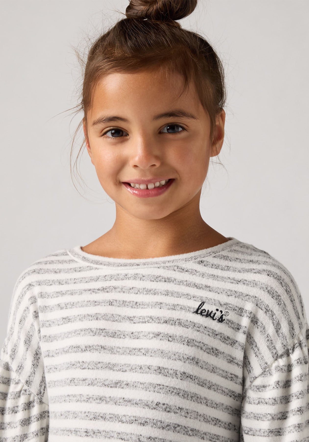 Levi's® Kids Langarmshirt »LVG HACCI STRIPED LS KNIT TOP«, in Ringeloptik, for Girls