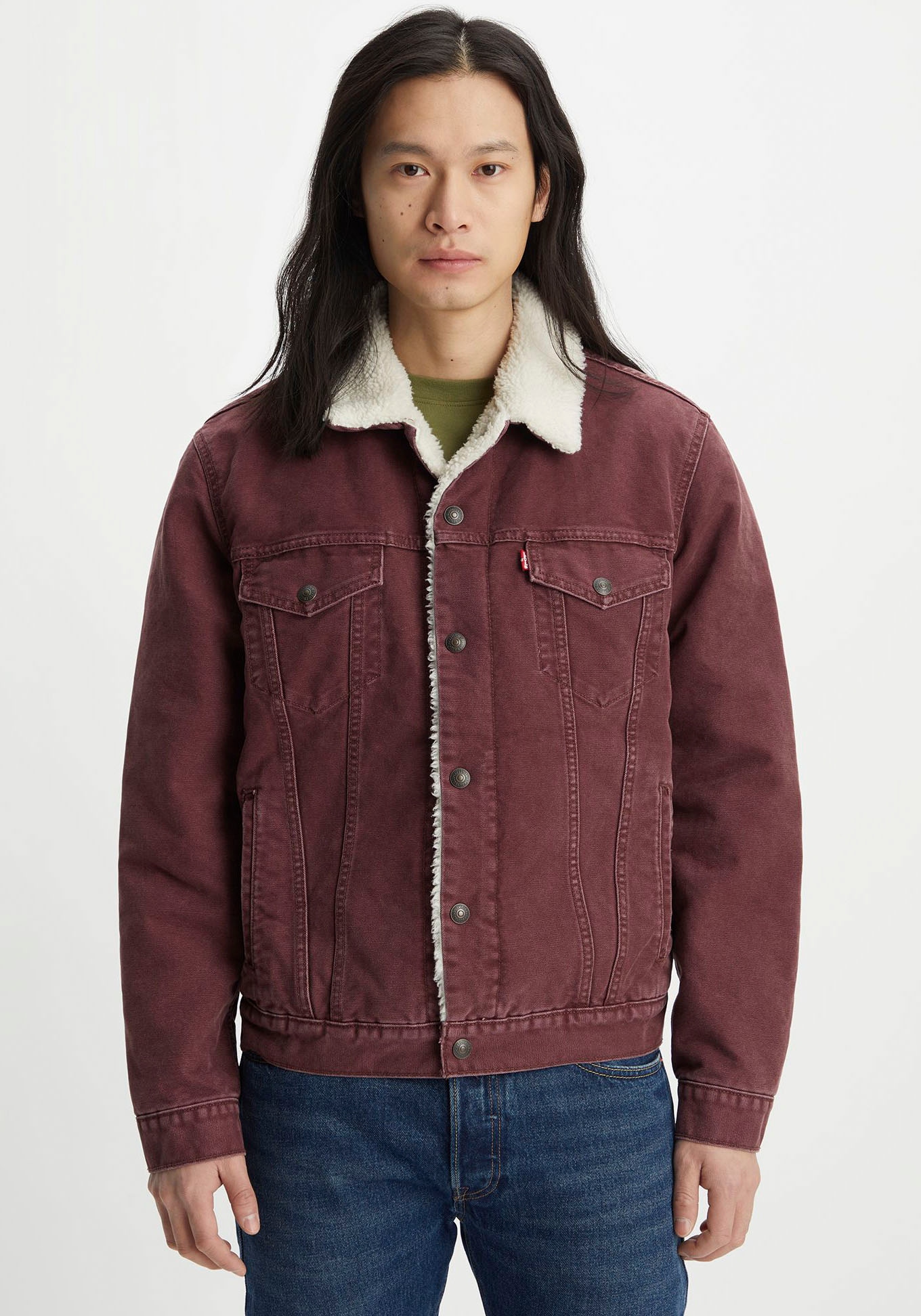 Levi's® Kurzjacke »SHERPA«, mit Sherpa Fütterung