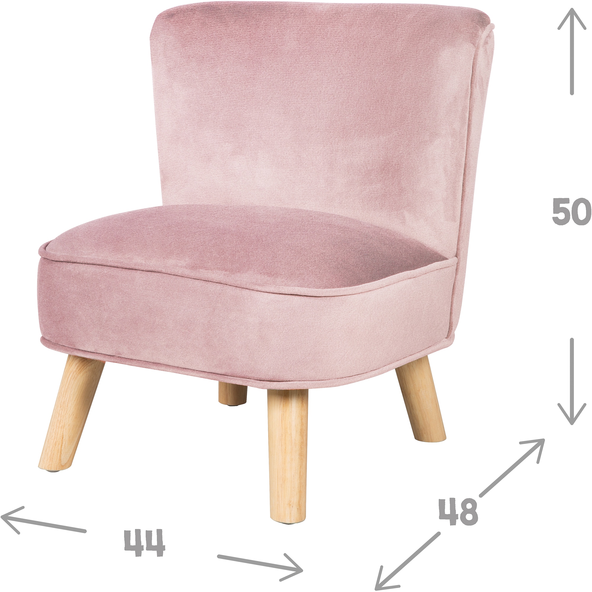 roba® Kindersessel »Lil Sofa« mit Holzfüssen