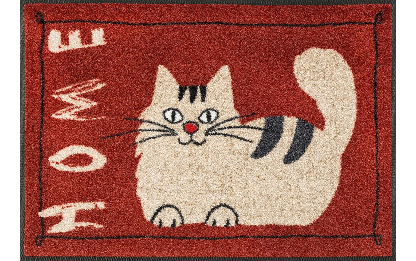 Image of wash+dry by Kleen-Tex Fussmatte »Catty Home 50 cm«, quadratisch, - mm Höhe bei Ackermann Versand Schweiz