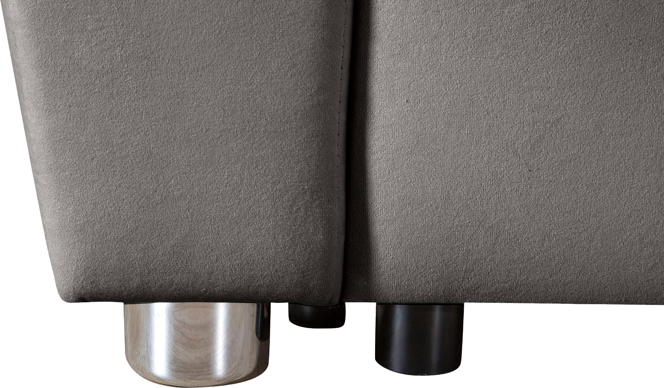 COLLECTION AB »Jana XL L-Form, B: 250 cm« Schlaffunktion, Bettkasten & 1 Zierkissen, Federkern