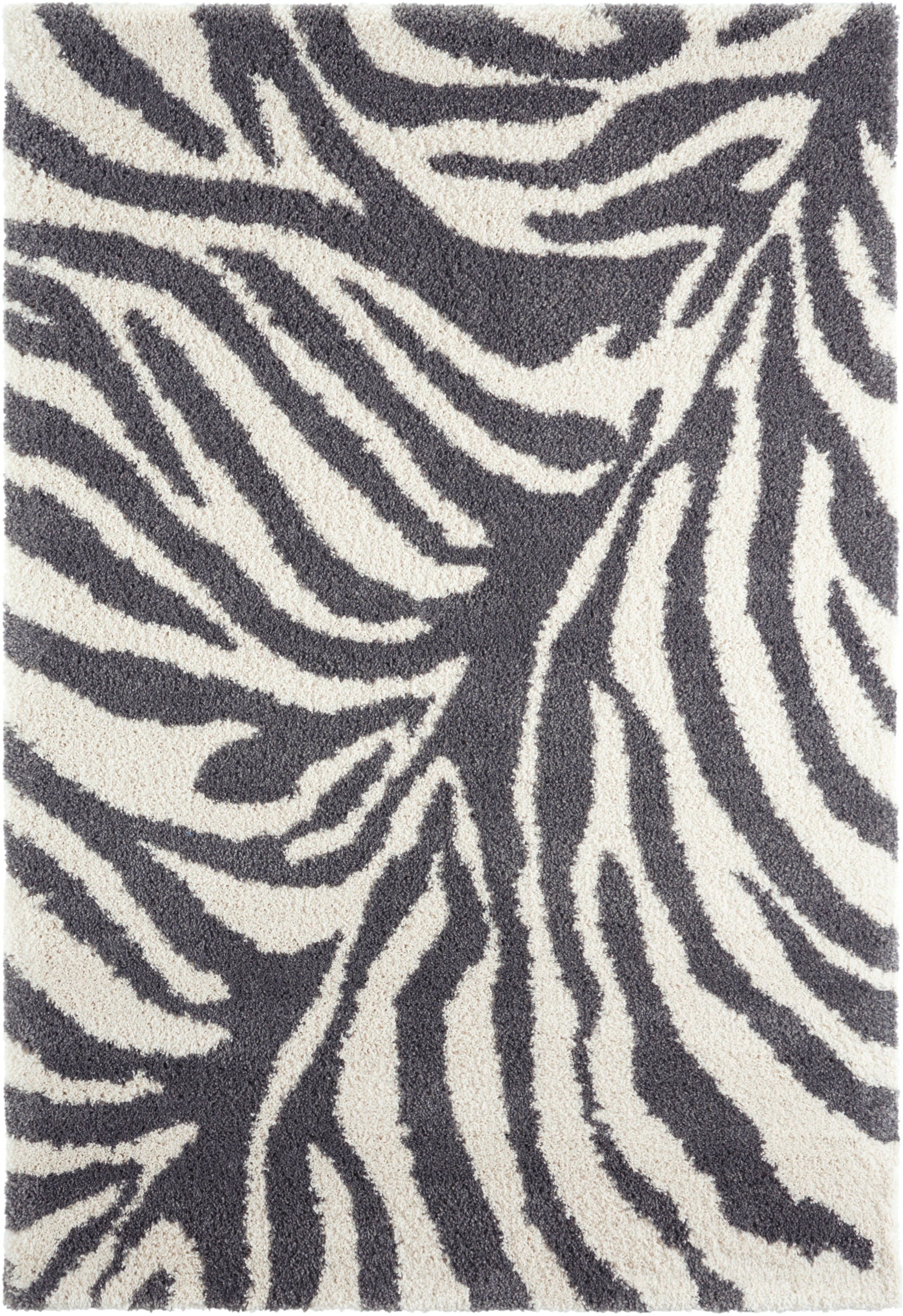 HANSE Home Hochflor-Teppich »Desert«, rechteckig, 35 mm Höhe, Zebra Design, besonders weich durch Microfaser, Robust, Pflegeleicht