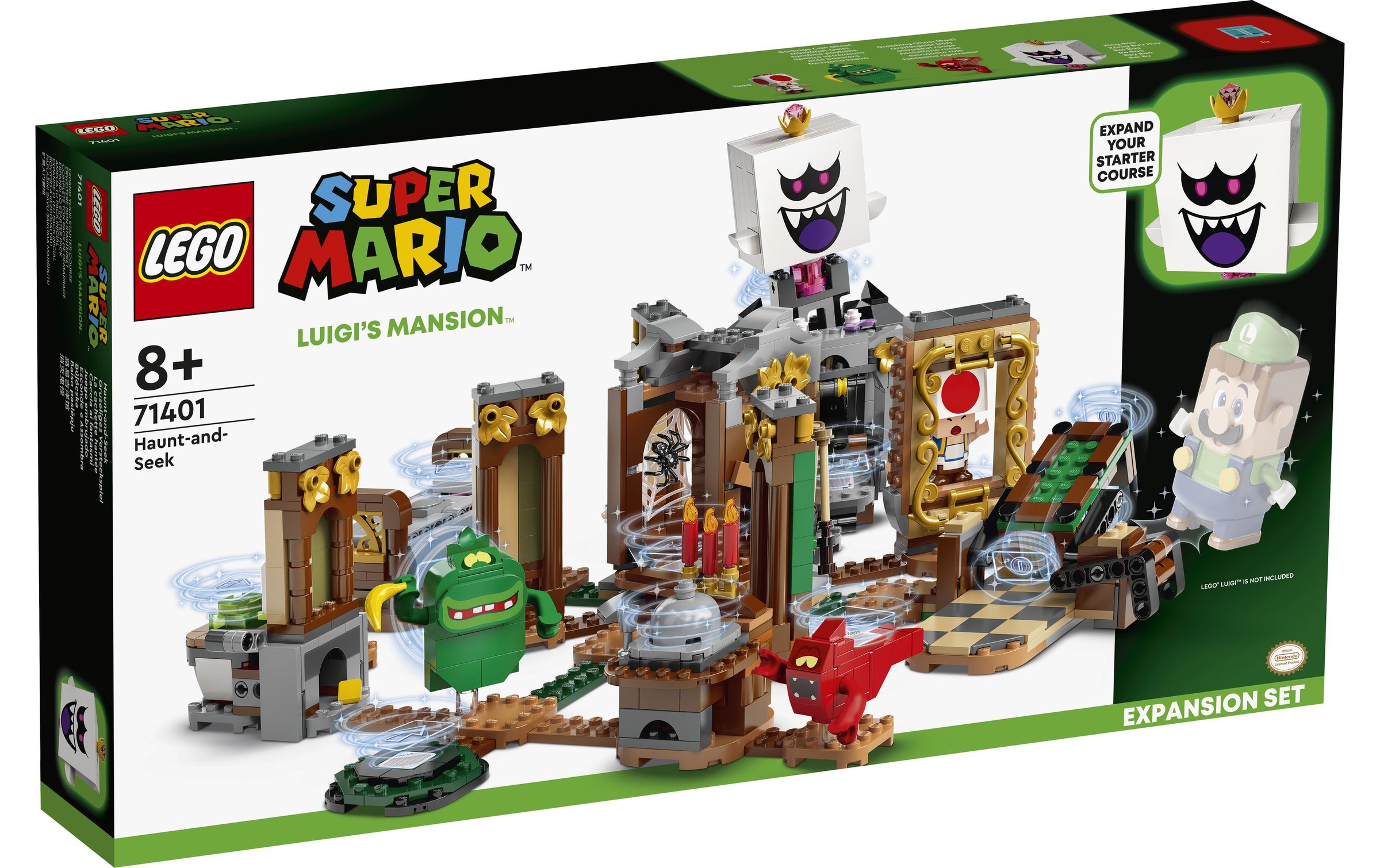 Image of LEGO® Spielbausteine »Luigis Mansion«, (877 St.) bei Ackermann Versand Schweiz