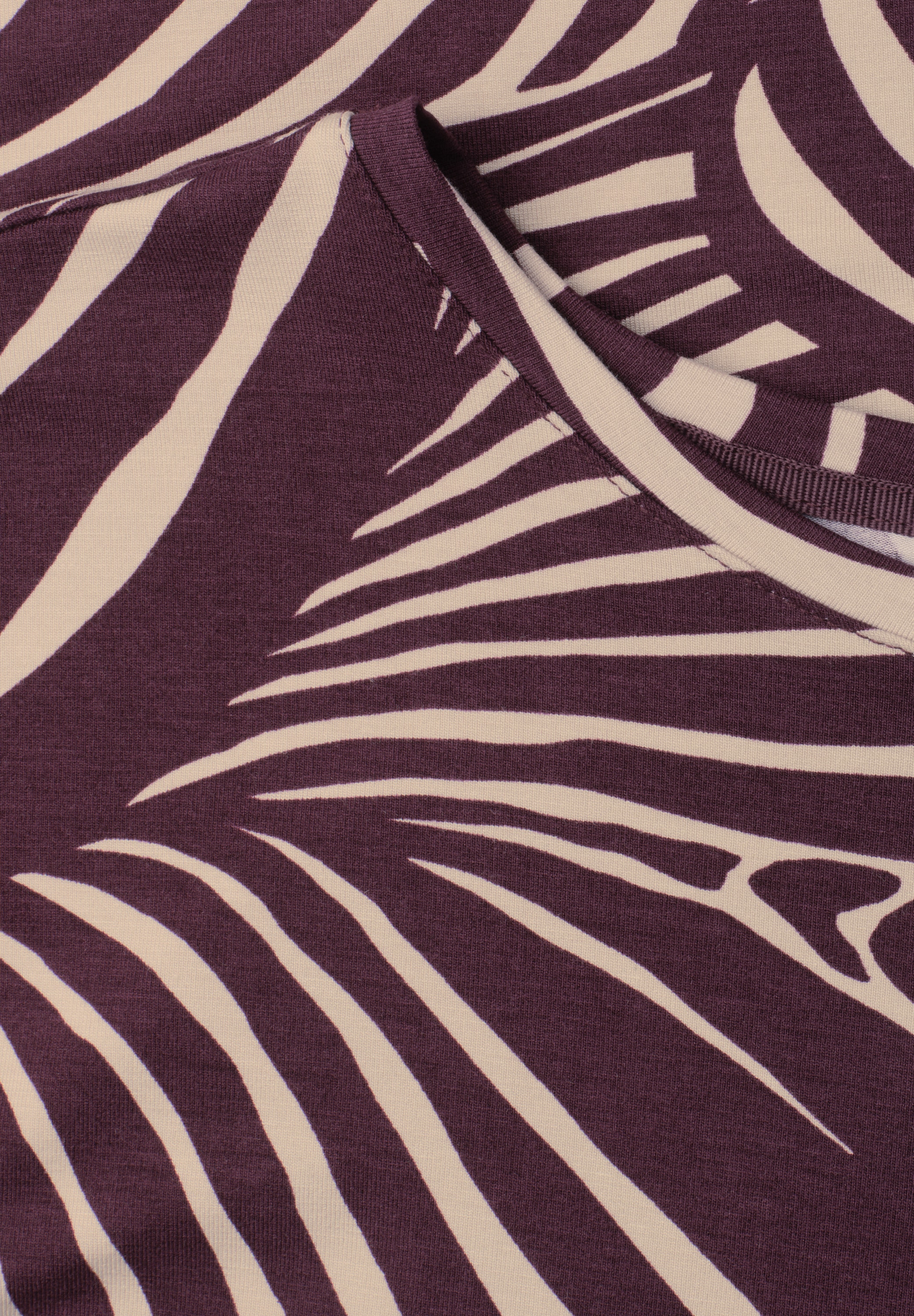 STREET ONE T-shirt mit Zebra Print