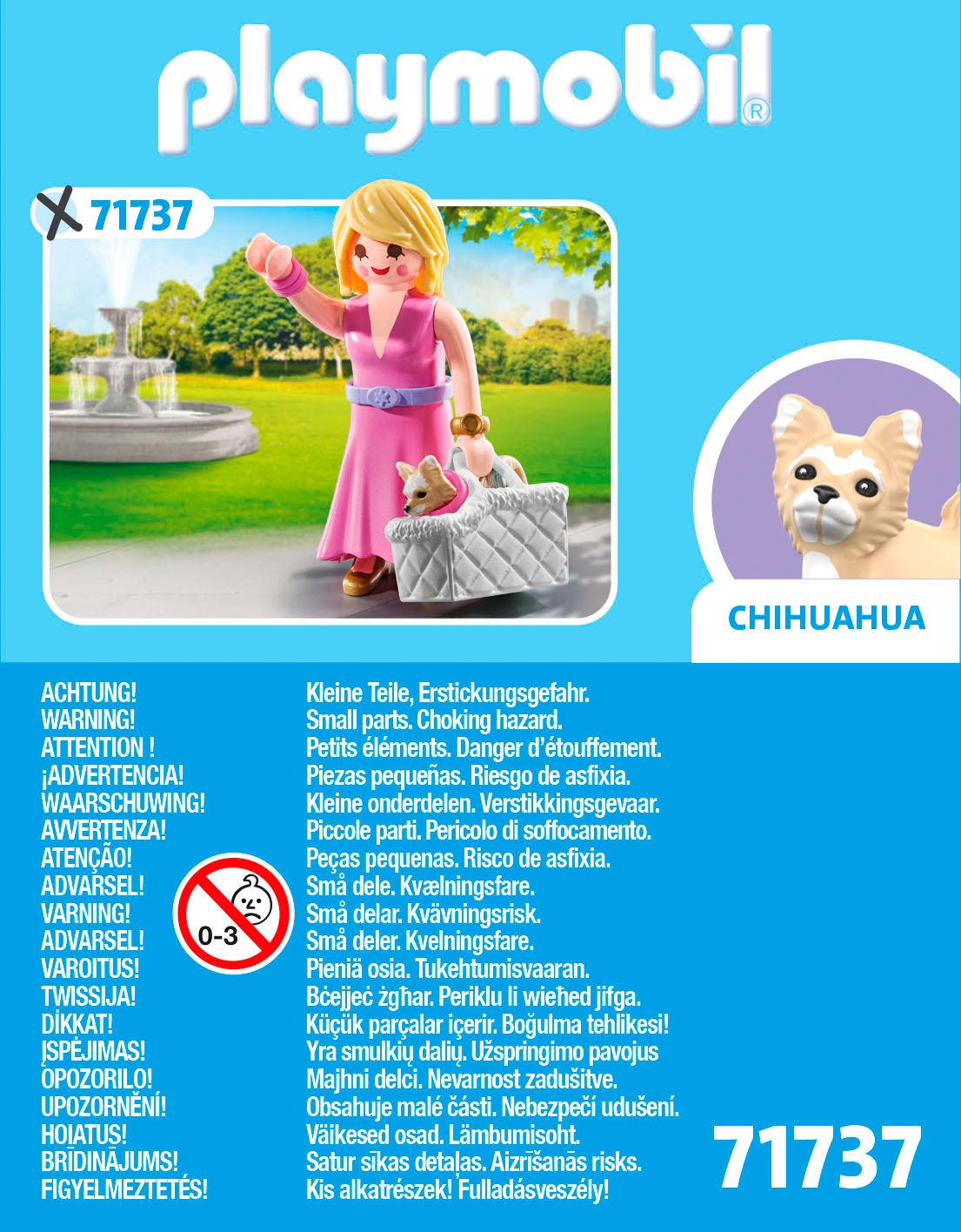 Playmobil® Konstruktions-Spielset »It-Girl mit Chihuahua (71737), Playmobil My Life«