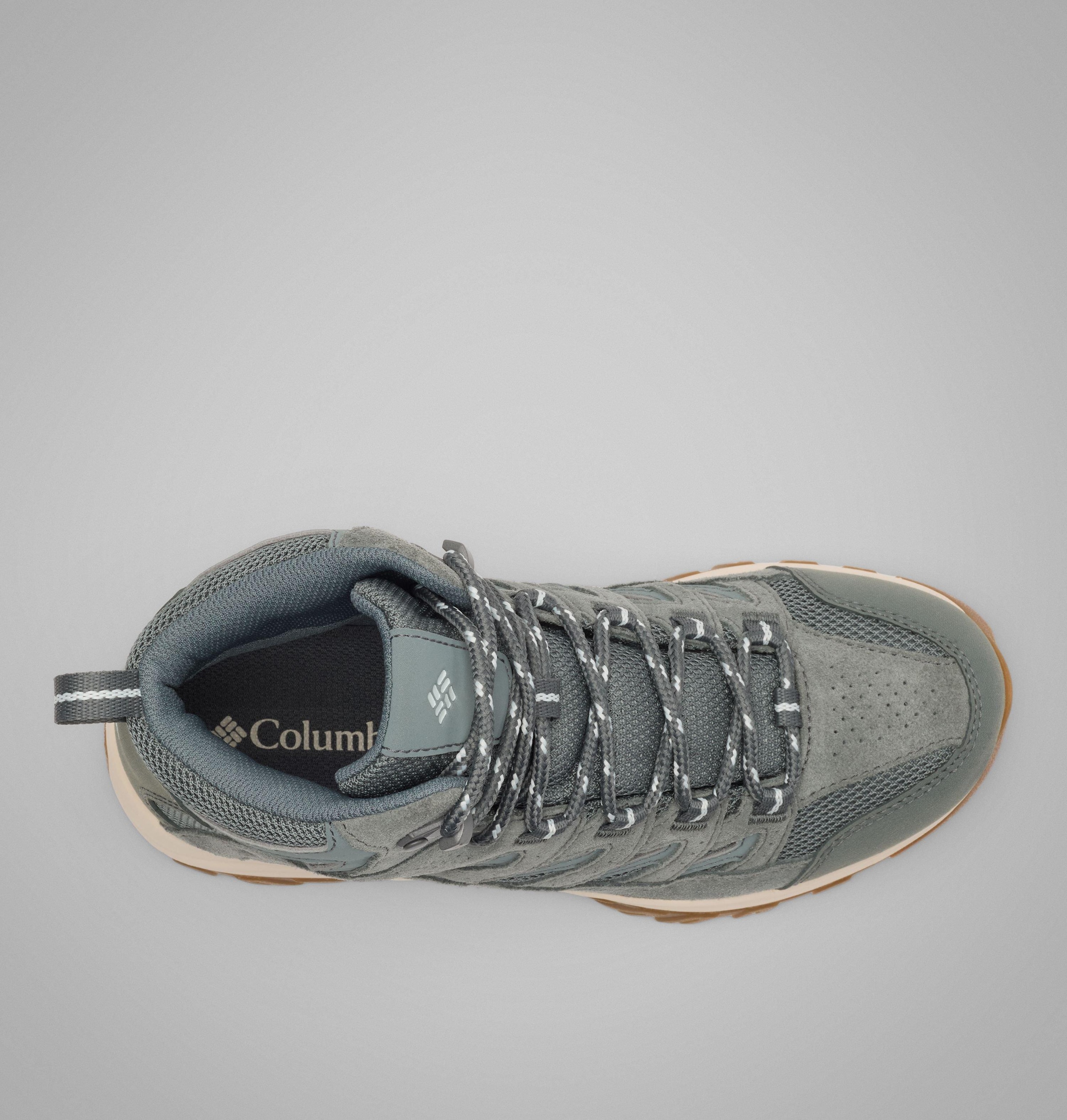 Columbia Chaussure de randonnée »CRESTWOOD™ MID WATERPROOF«  forme montante à la cheville, version imperméable, semelle extérieure en caoutchouc profilée