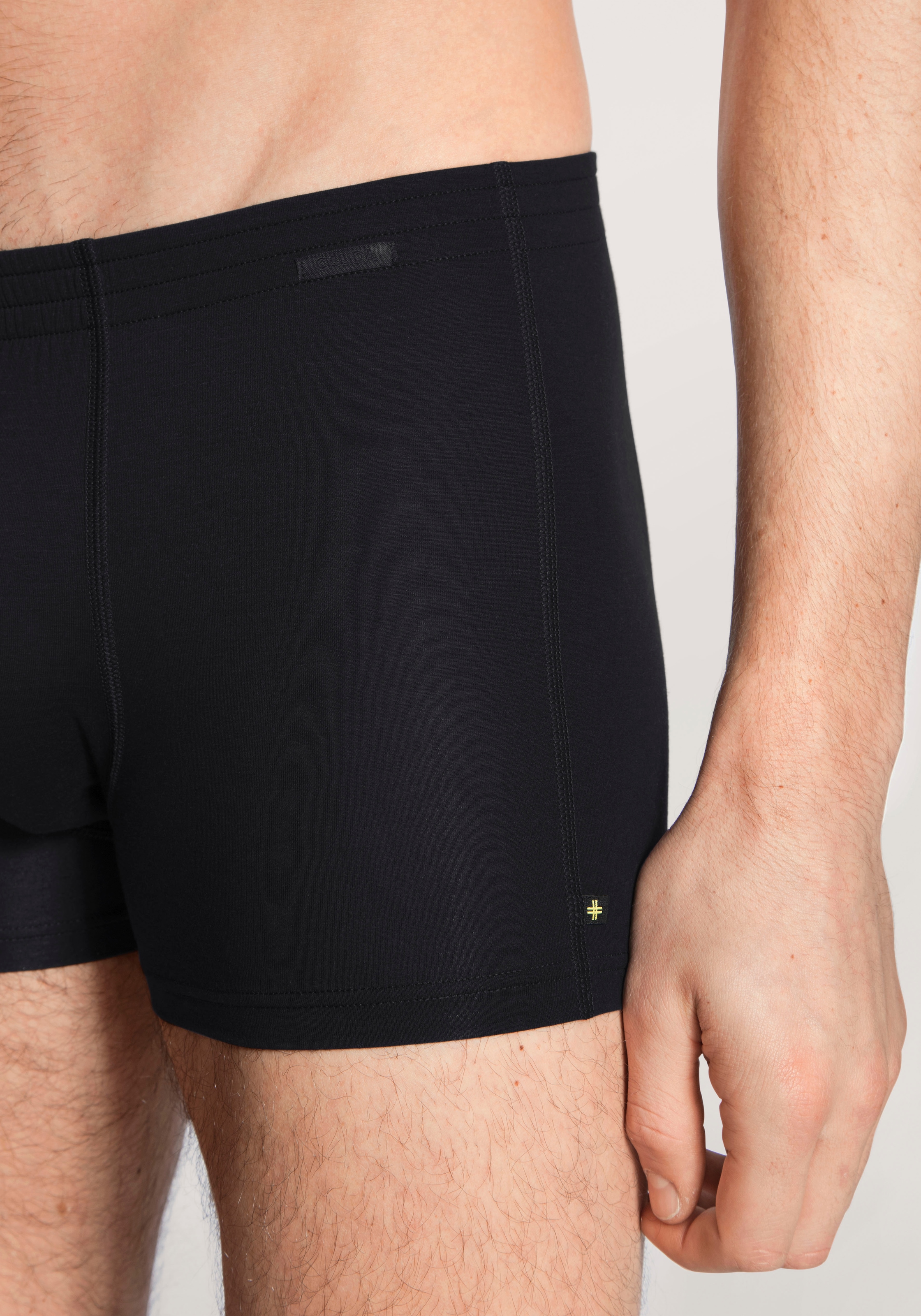 CALIDA Boxer »Focus« mit bezogenem Bund, Single Jersey, weiche Haptik, elastisch