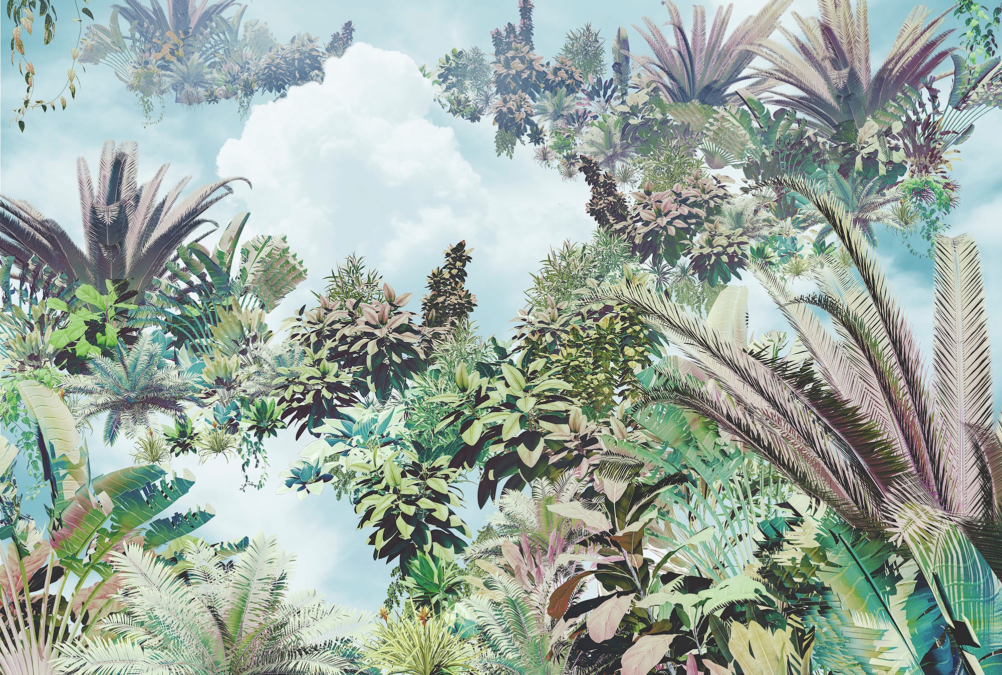 Image of Komar Fototapete »Tropical Heaven«, bedruckt-floral-abstrakt bei Ackermann Versand Schweiz