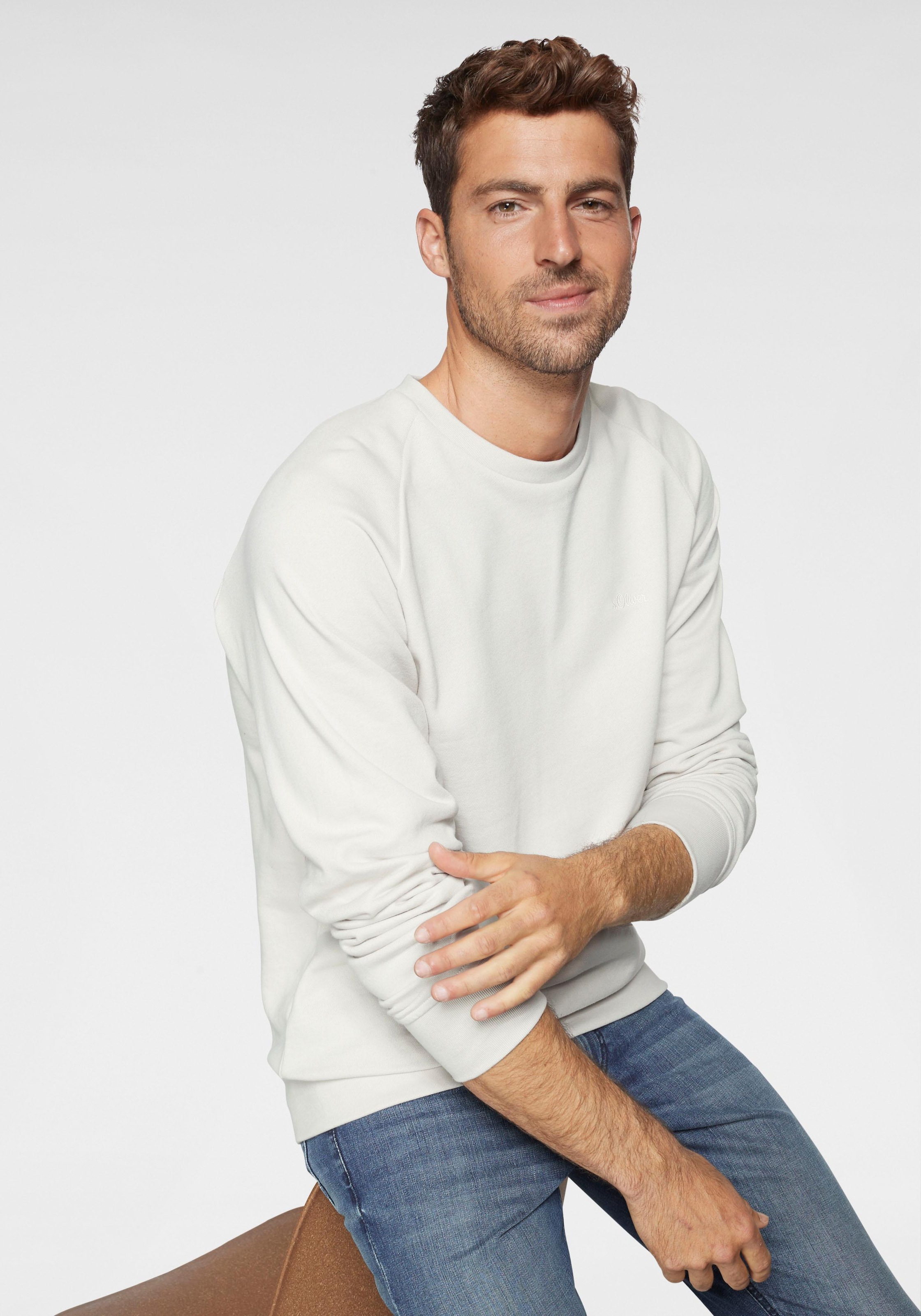 Image of s.Oliver Sweatshirt, mit klassischen Raglan-Ärmeln bei Ackermann Versand Schweiz
