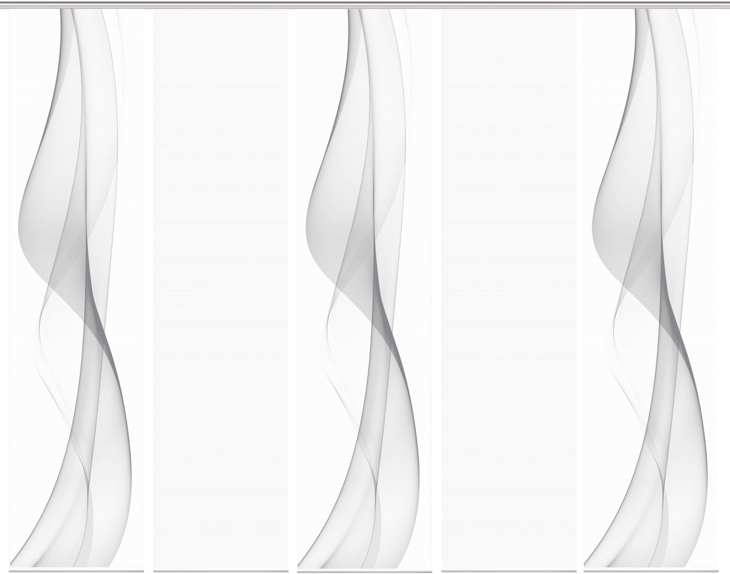 Image of Vision S Schiebegardine »WELARIO 5er SET«, (5 St.), Bambus-Optik, Digital bedruckt bei Ackermann Versand Schweiz