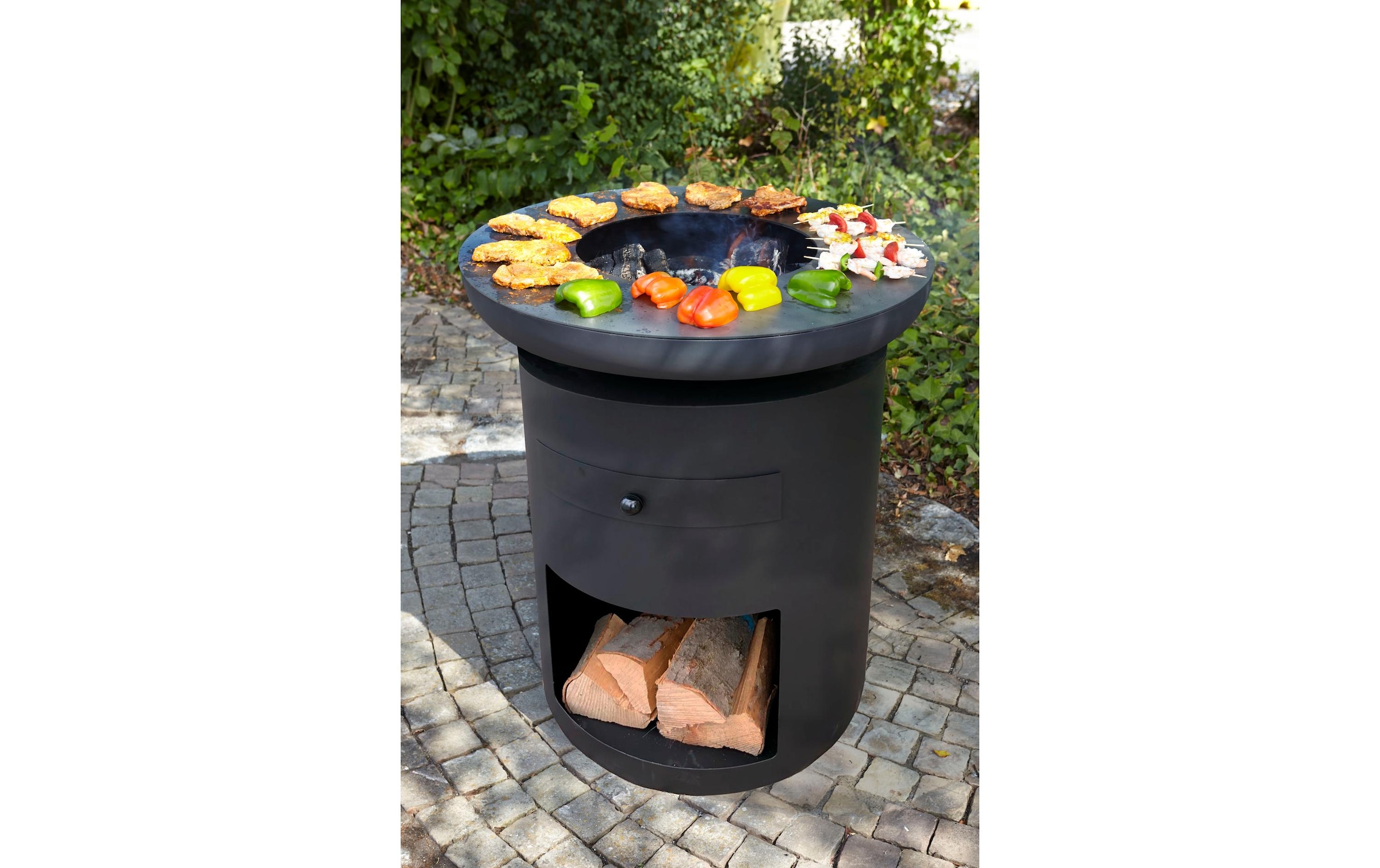 Grillkamin »Sioux, 80 cm, Schwarz«