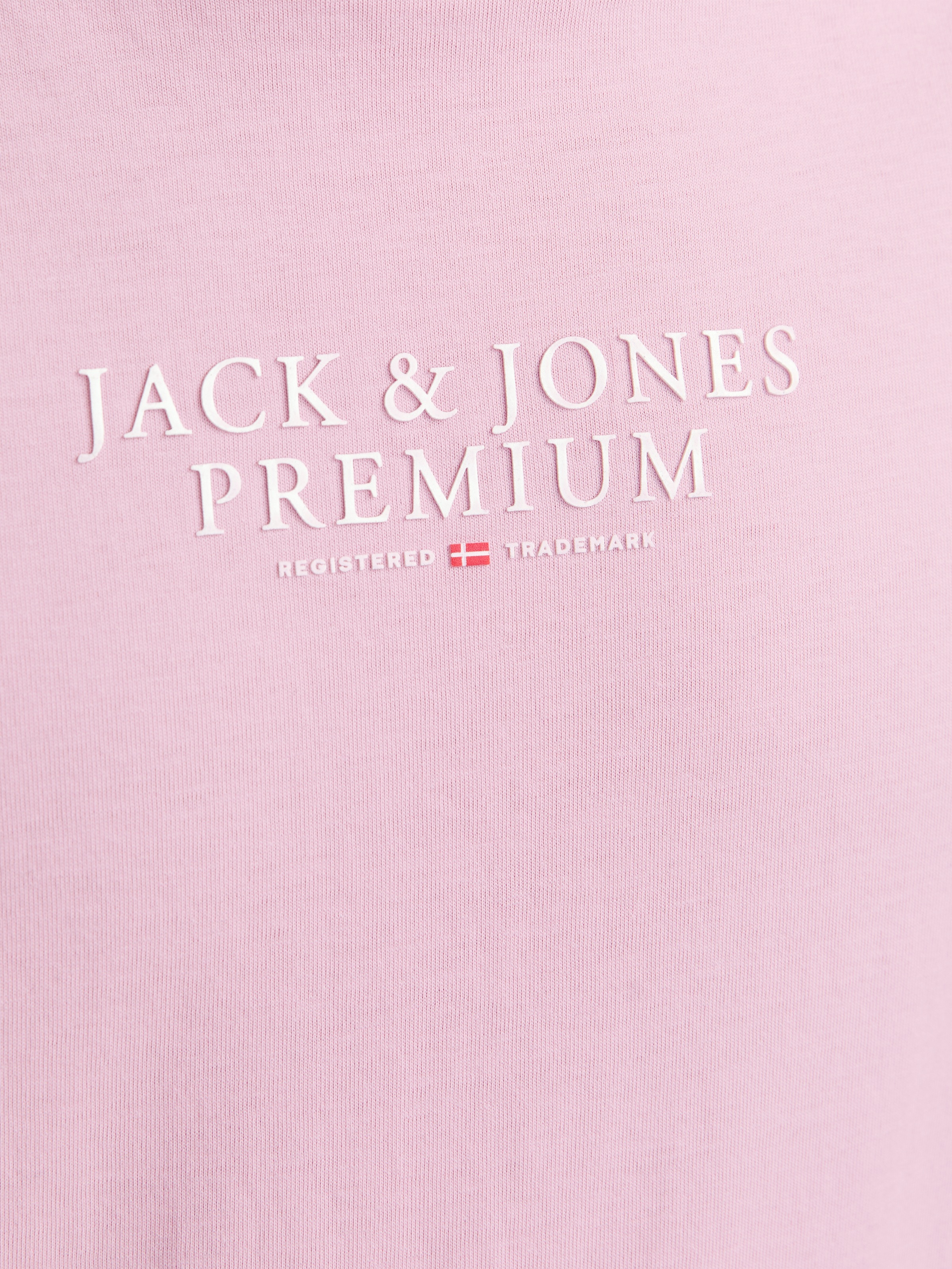Jack & Jones Rundhalsshirt »JPRBLUARCHIE TEE CREW NECK« mit Logo Print