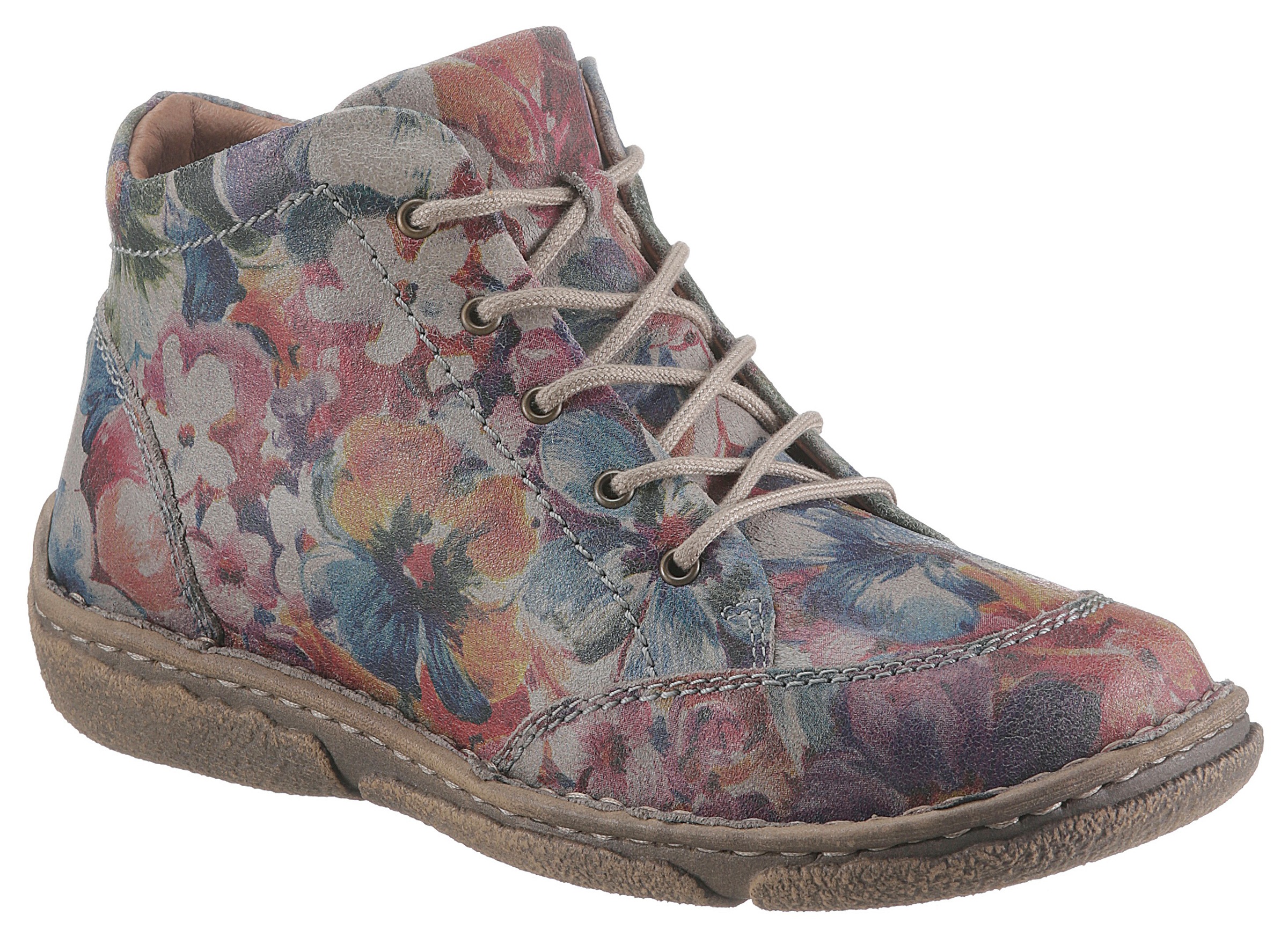 Image of Josef Seibel Schnürboots »NEELE 01«, mit Blumendruck bei Ackermann Versand Schweiz