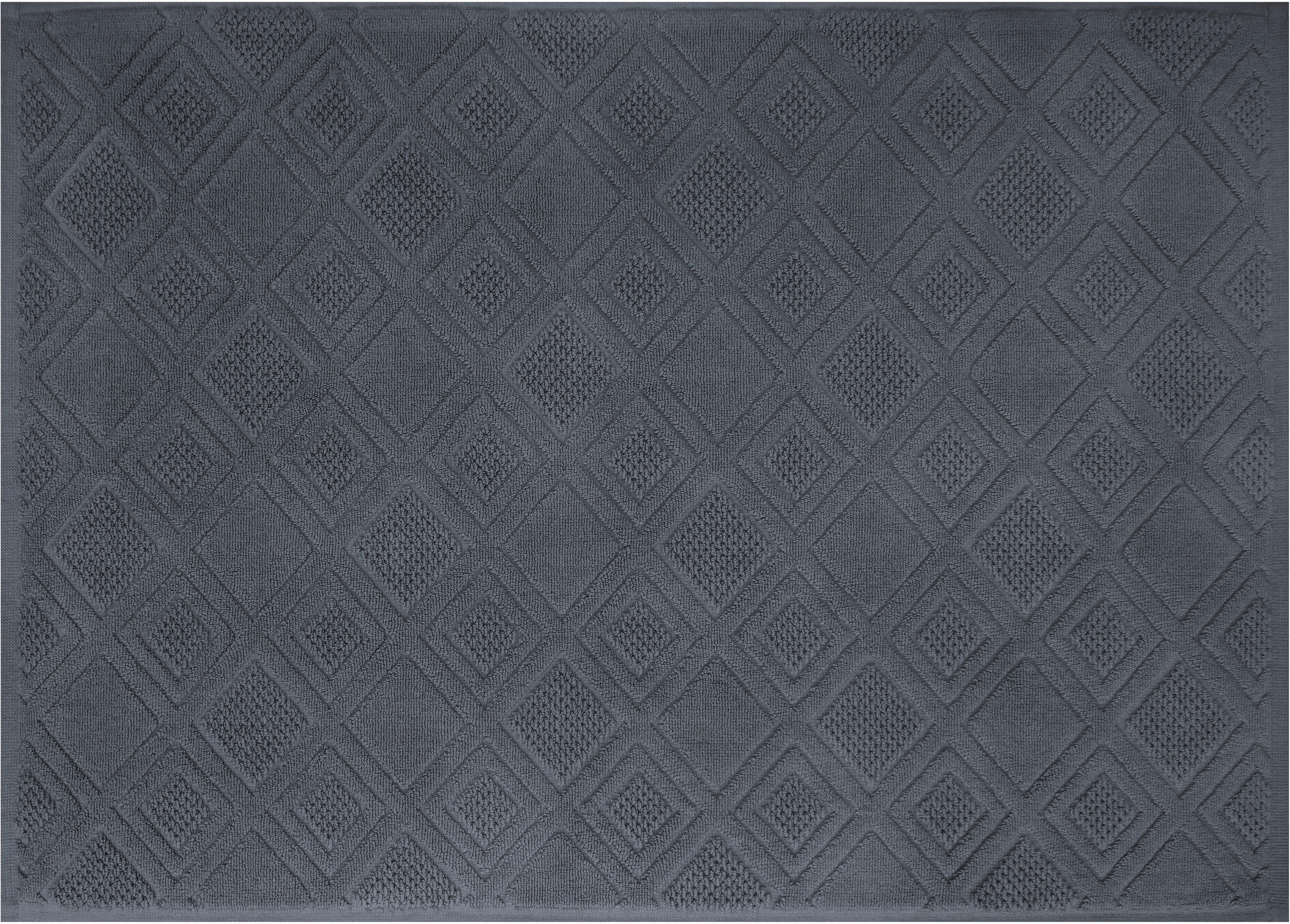 Image of framsohn frottier Badematte "Mosaik" Höhe 7 mm beidseitig nutzbar schnell trocknend gemustert, Baumwolle, hergestellt in Österreich