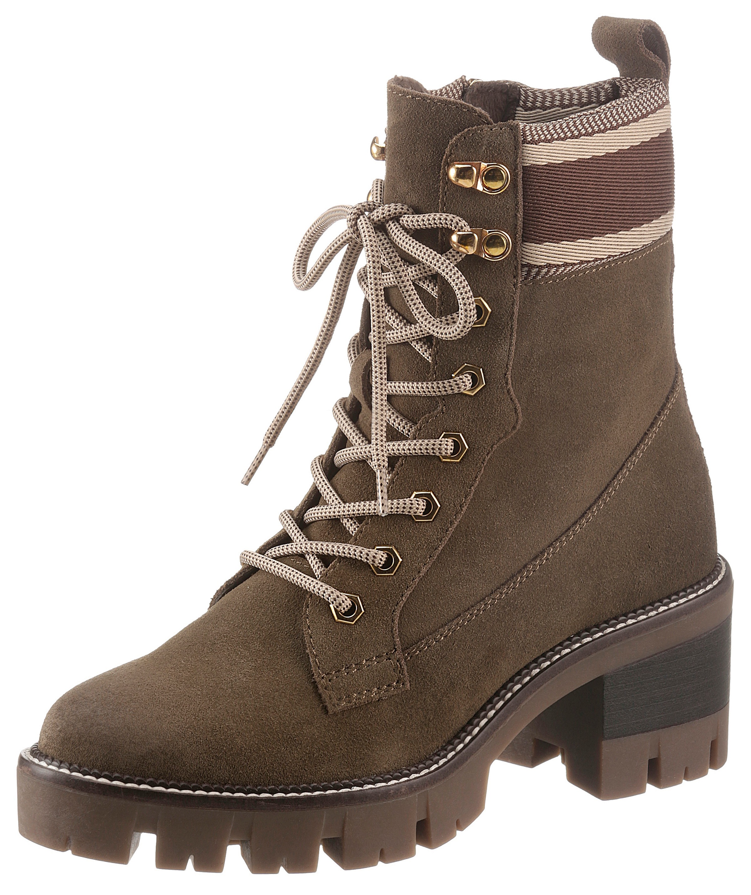 Image of Tamaris Schnürstiefelette »KATALINA«, mit gepolstertem Schaftrand bei Ackermann Versand Schweiz