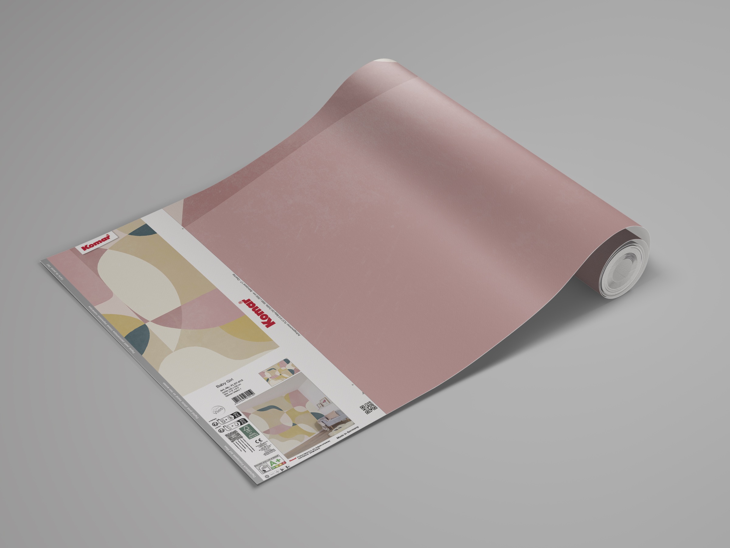 Komar Papier peint photo »Komar Vlies Fototapete - Baby Girl - Grösse 350 x 250 cm« imprimé