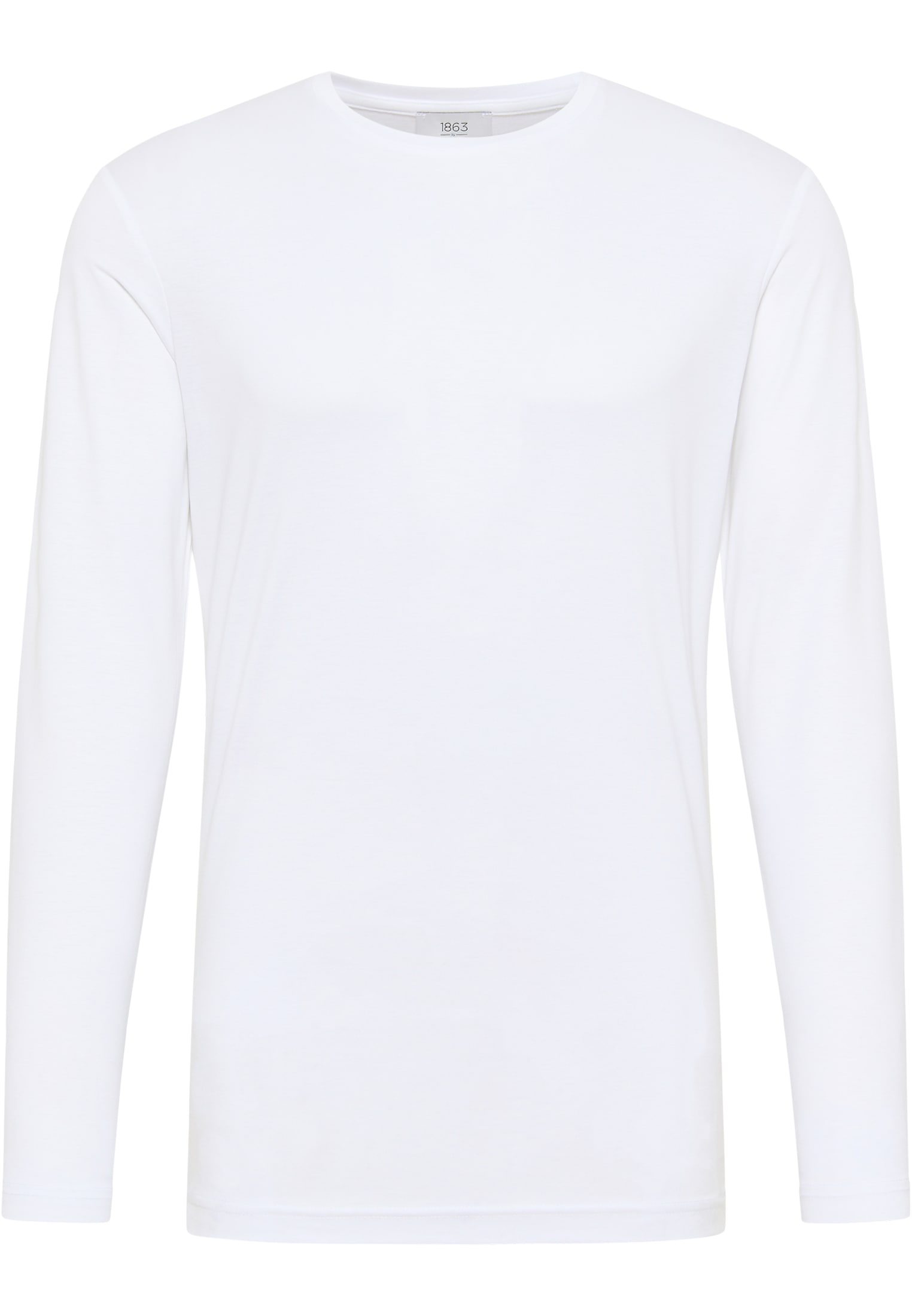 Eterna Langarmshirt, antailliert