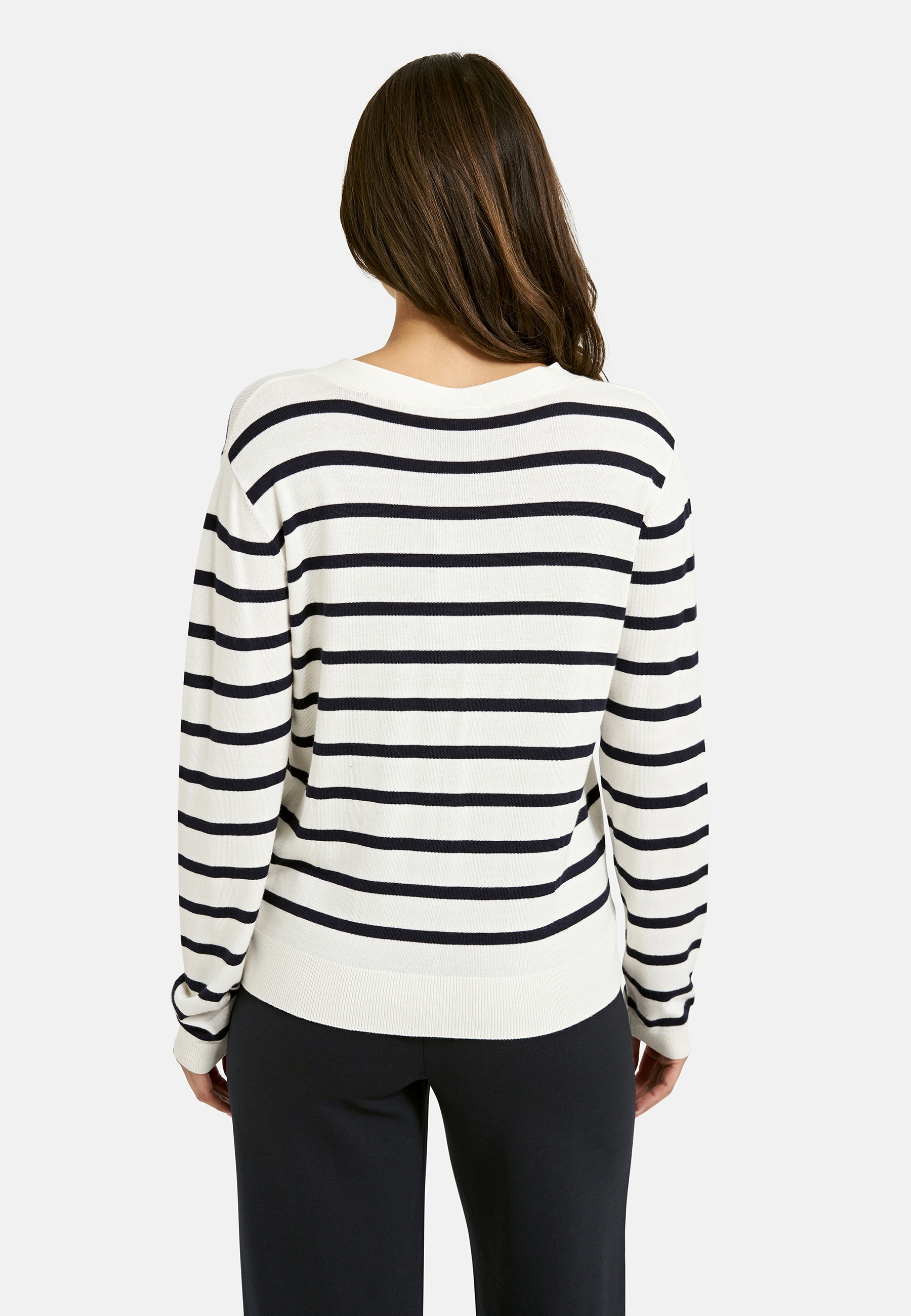 Smith & Soul Strickjacke mit V-Ausschnitt, Viskosemix