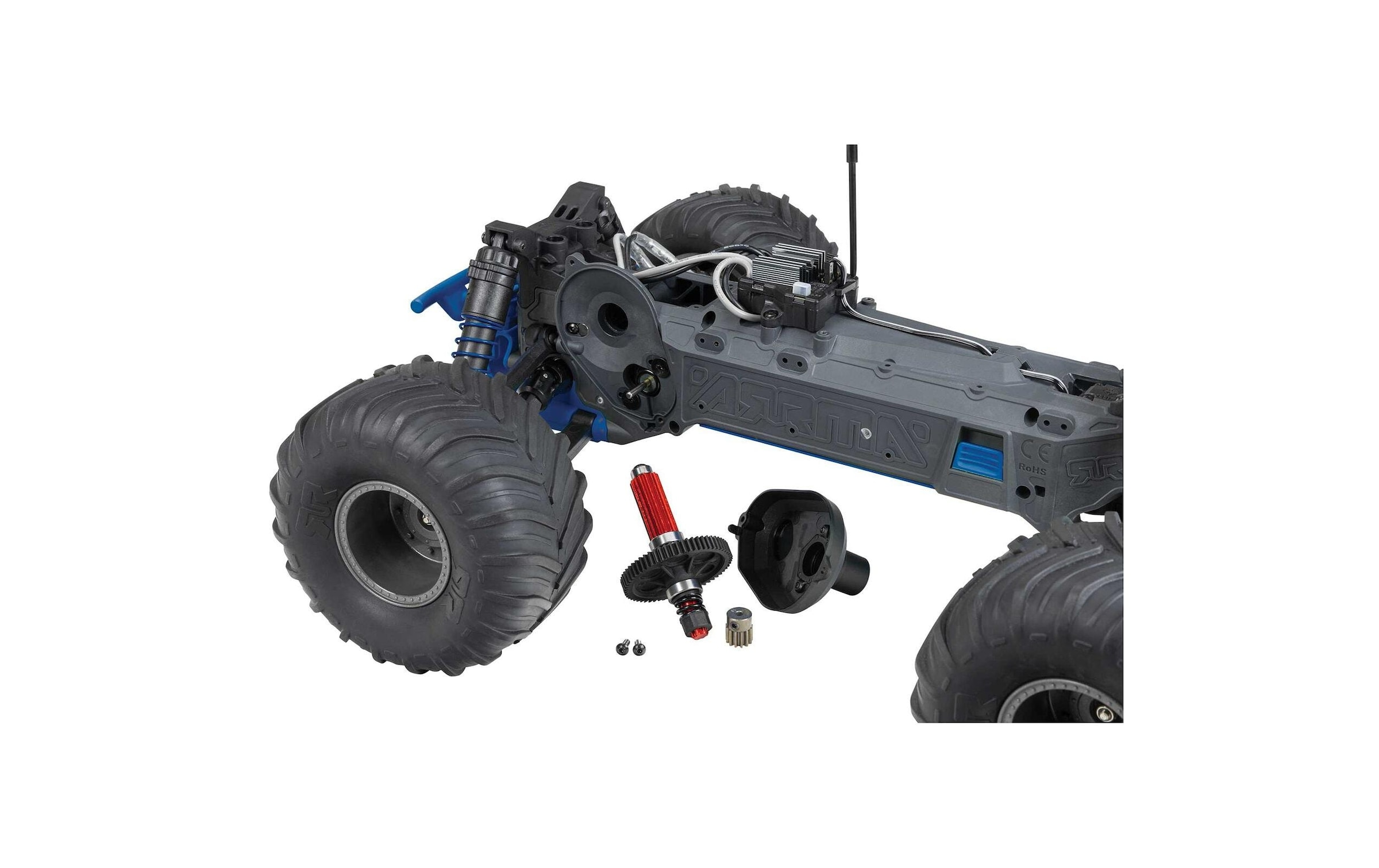 RC-Boot »Arrma Gorgon MEGA 550 RWD Blau ARTR«