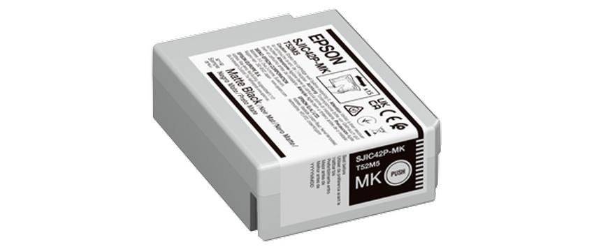 Image of Epson Tintenpatrone "Epson SJIC42P-MK Druckerpatrone 1 Stück(e) Kompatibel Mattschwarz"