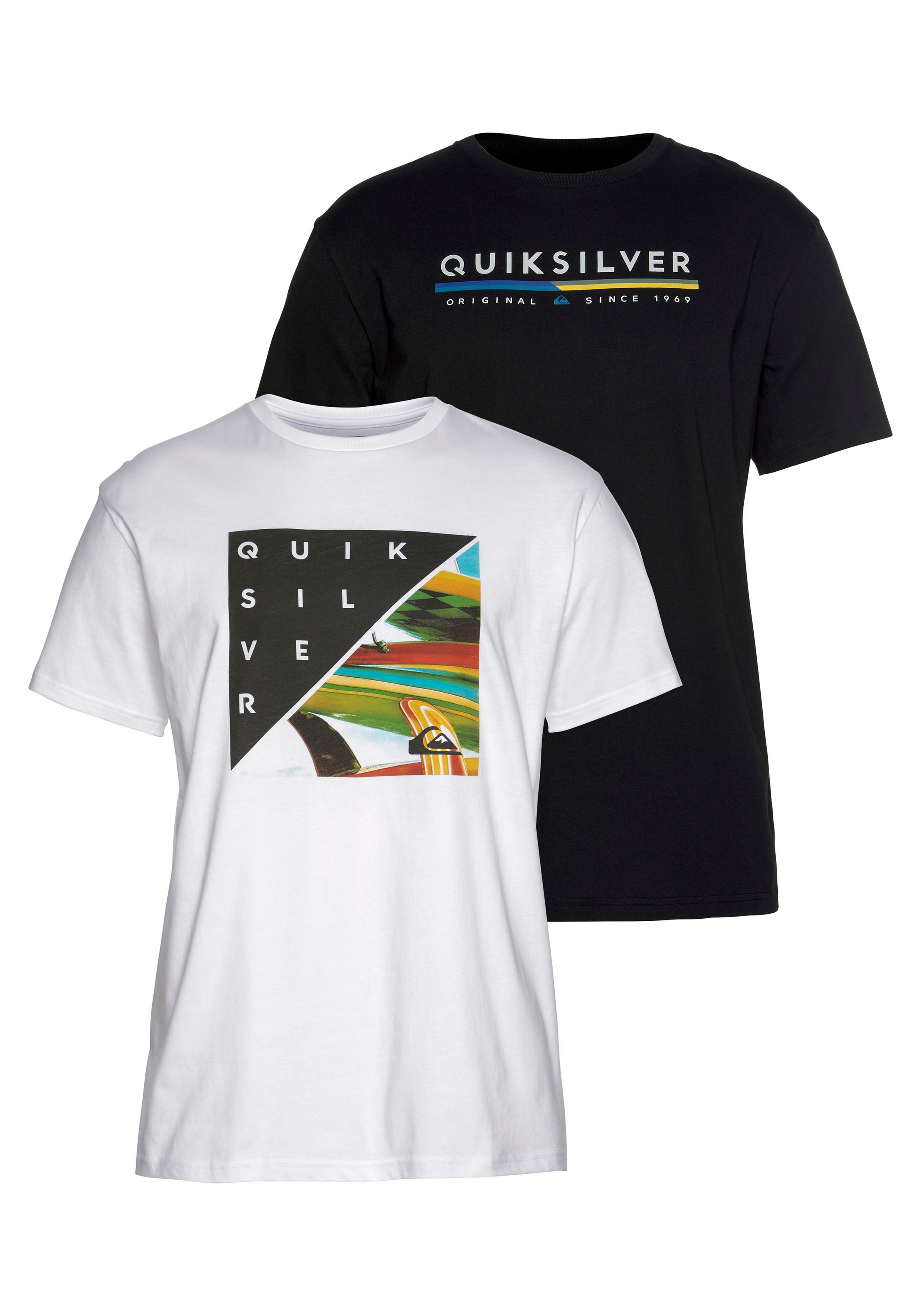 Image of Quiksilver T-Shirt »RETRO STAX FLAXTON PACK« bei Ackermann Versand Schweiz