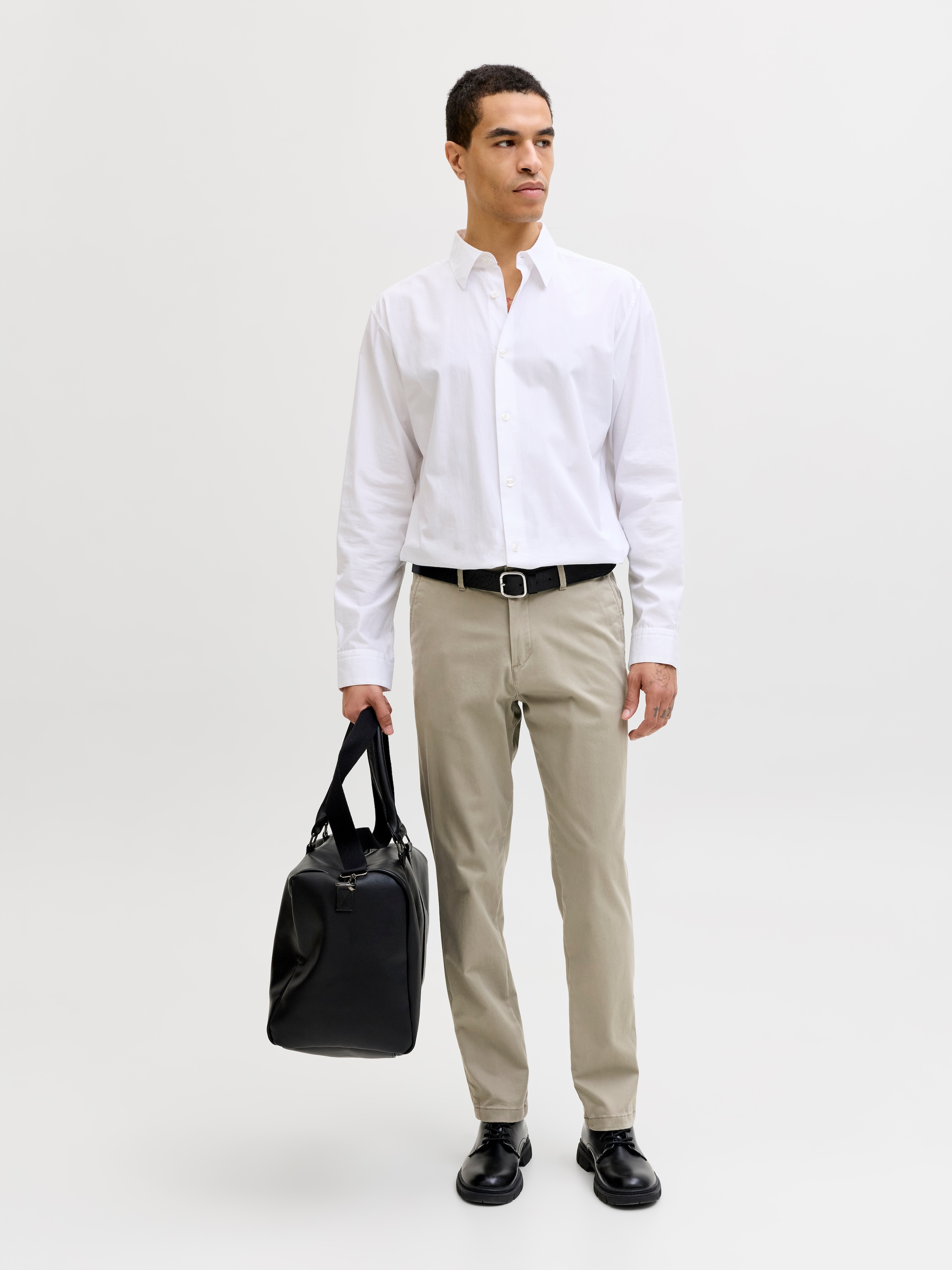 Jack & Jones Chinos »JPSTMARCO mit Stretchkomfort und schmalem Bein«  Mélange de coton, coupe slim