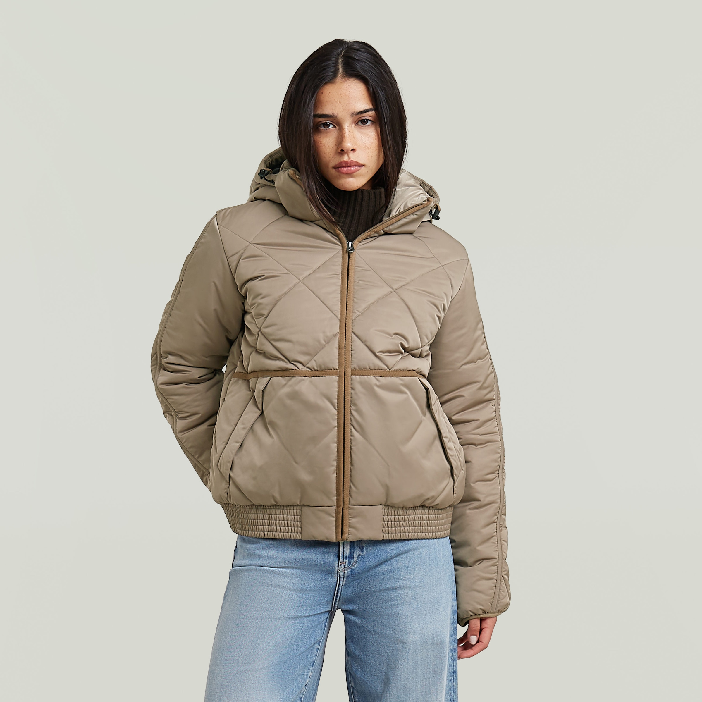 Image of G-STAR Steppjacke "Cocoon Jacket Wmn" mit Kapuze mit Kapuze, Regular Fit