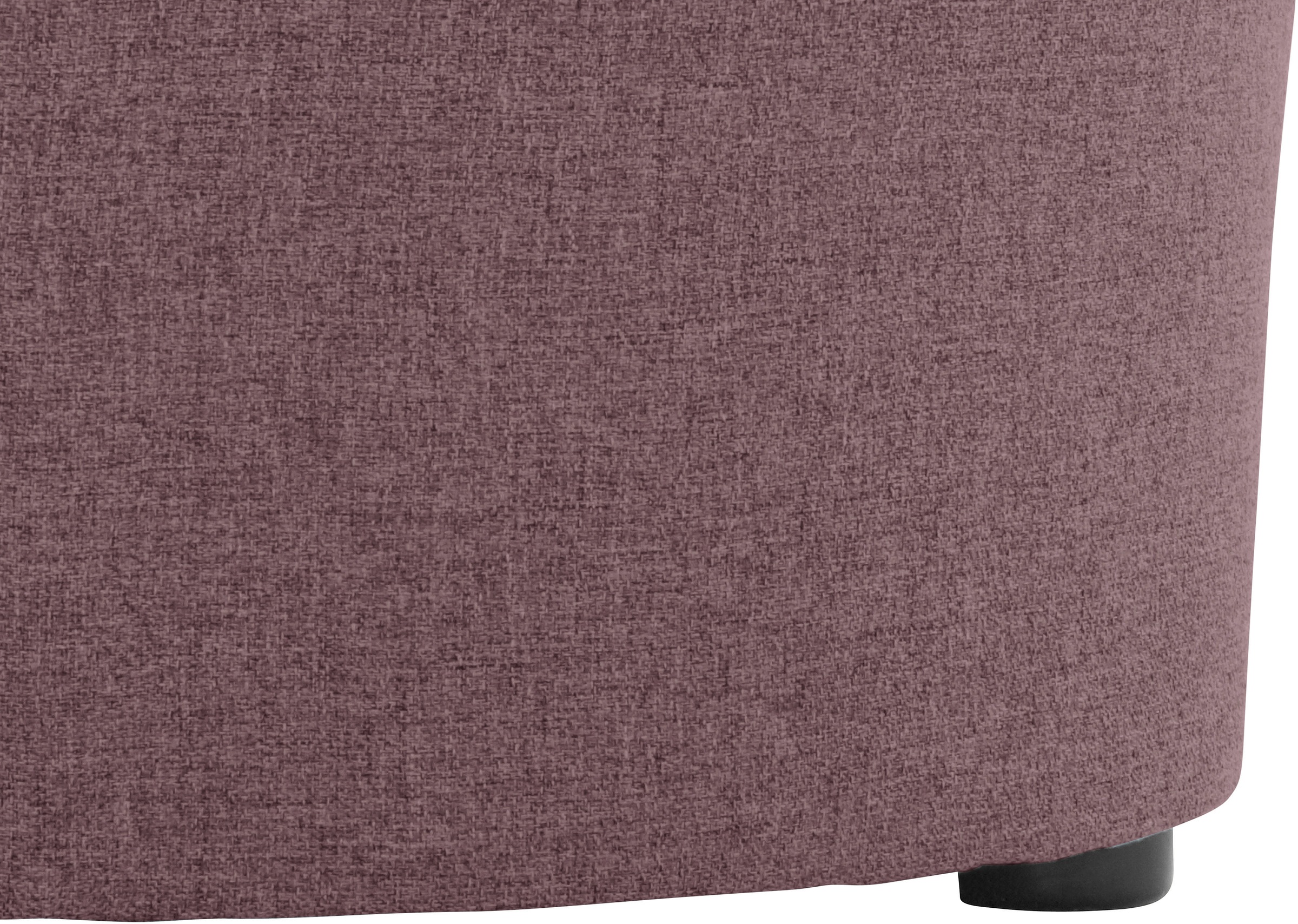 DOMO collection Ecksofa Papenburg L-Form, in grosser Farbvielfalt, wahlweise mit Bettfunktion