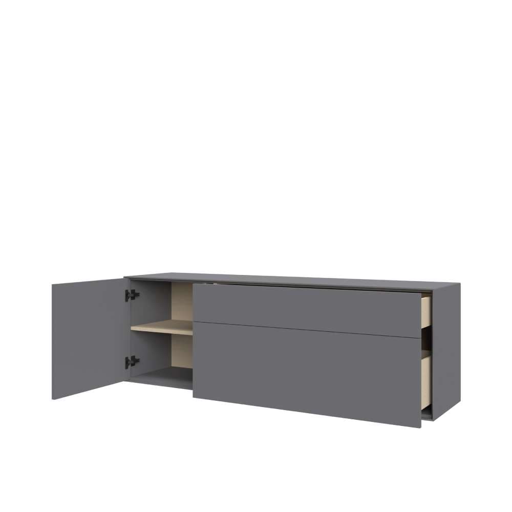 LeGer Home by Lena Gercke Table basse »Essentials, TV-Board, TV-Kommode, TV-Schrank,  TV-Möbel« Breite: 166 cm, UV lackiert, Push-to-open-Funktion