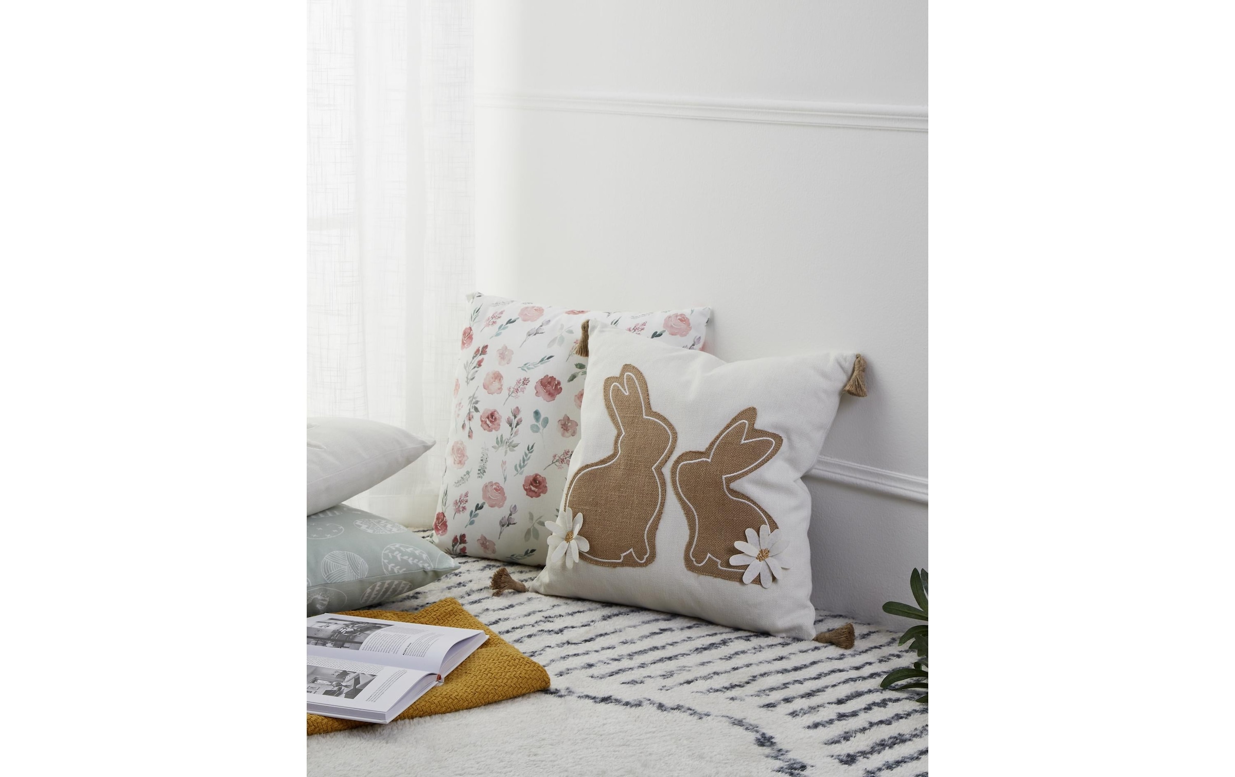 EGLO Dekokissen »Chevery 45 cm x 45 cm«