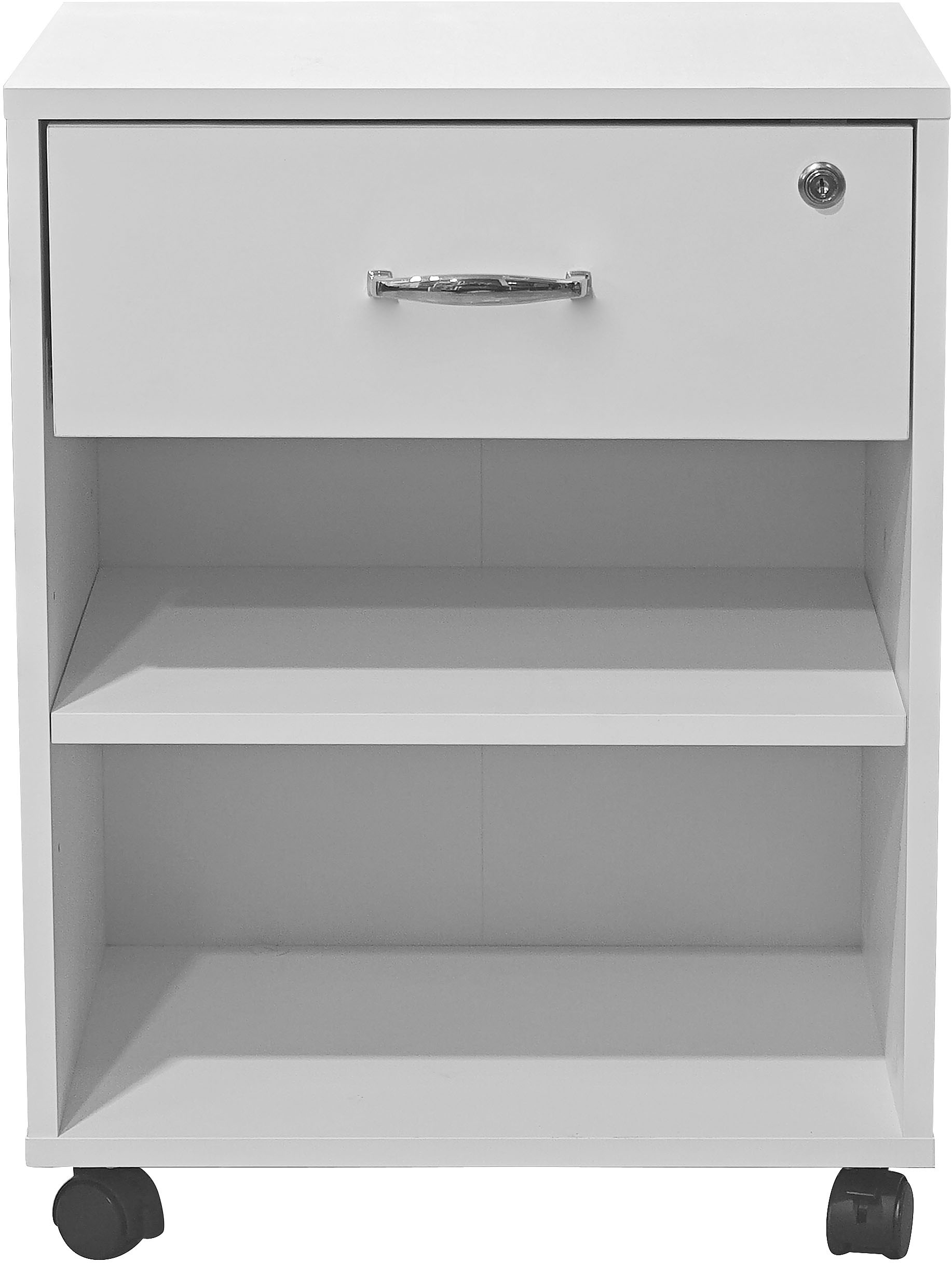 INOSIGN Rollcontainer »Dranoel«, Bürocontainer, abschliessbar, Metallgriff, Breite 45 cm