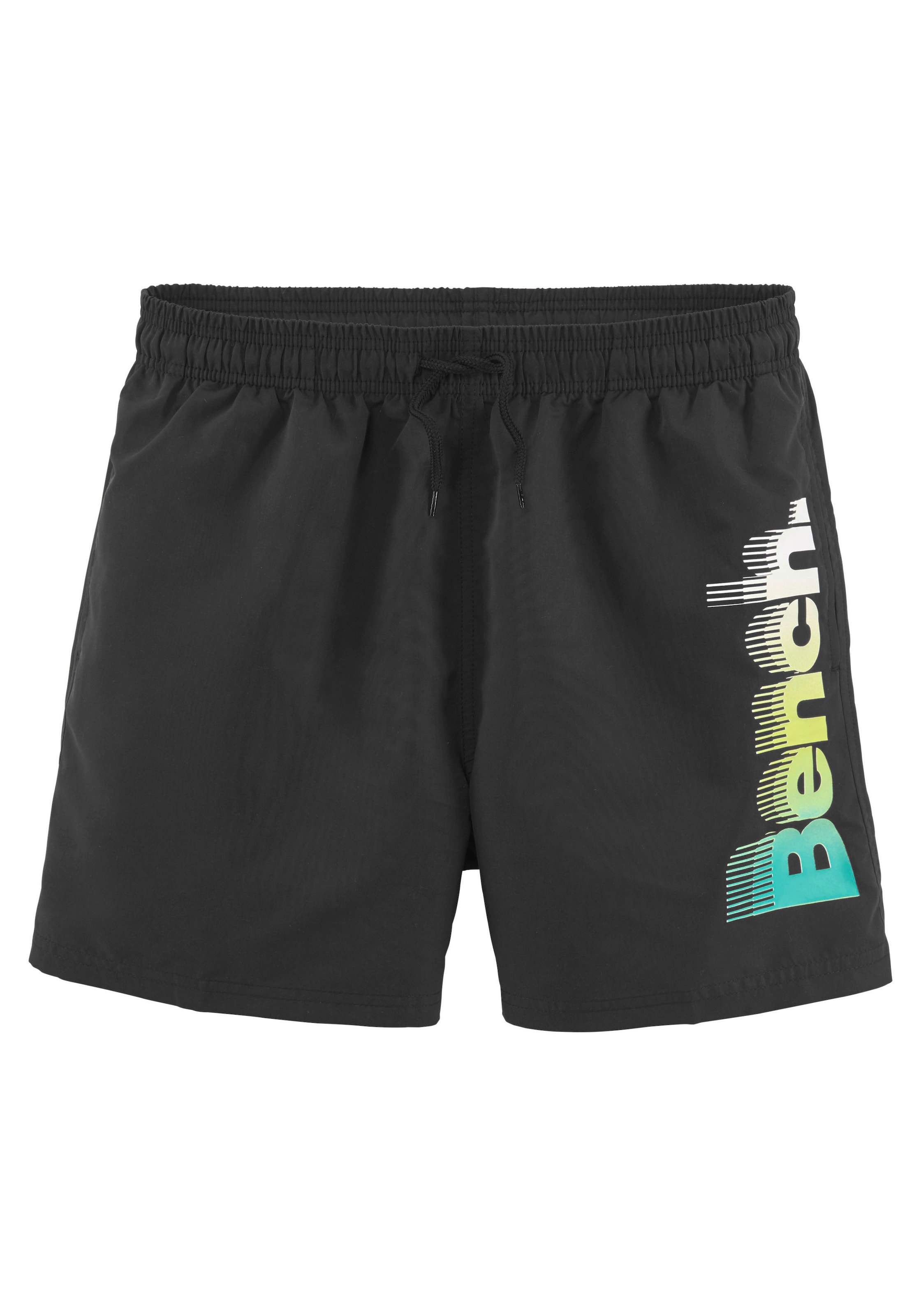 Bench. Badeshorts, mit grossem Logo-Aufdruck