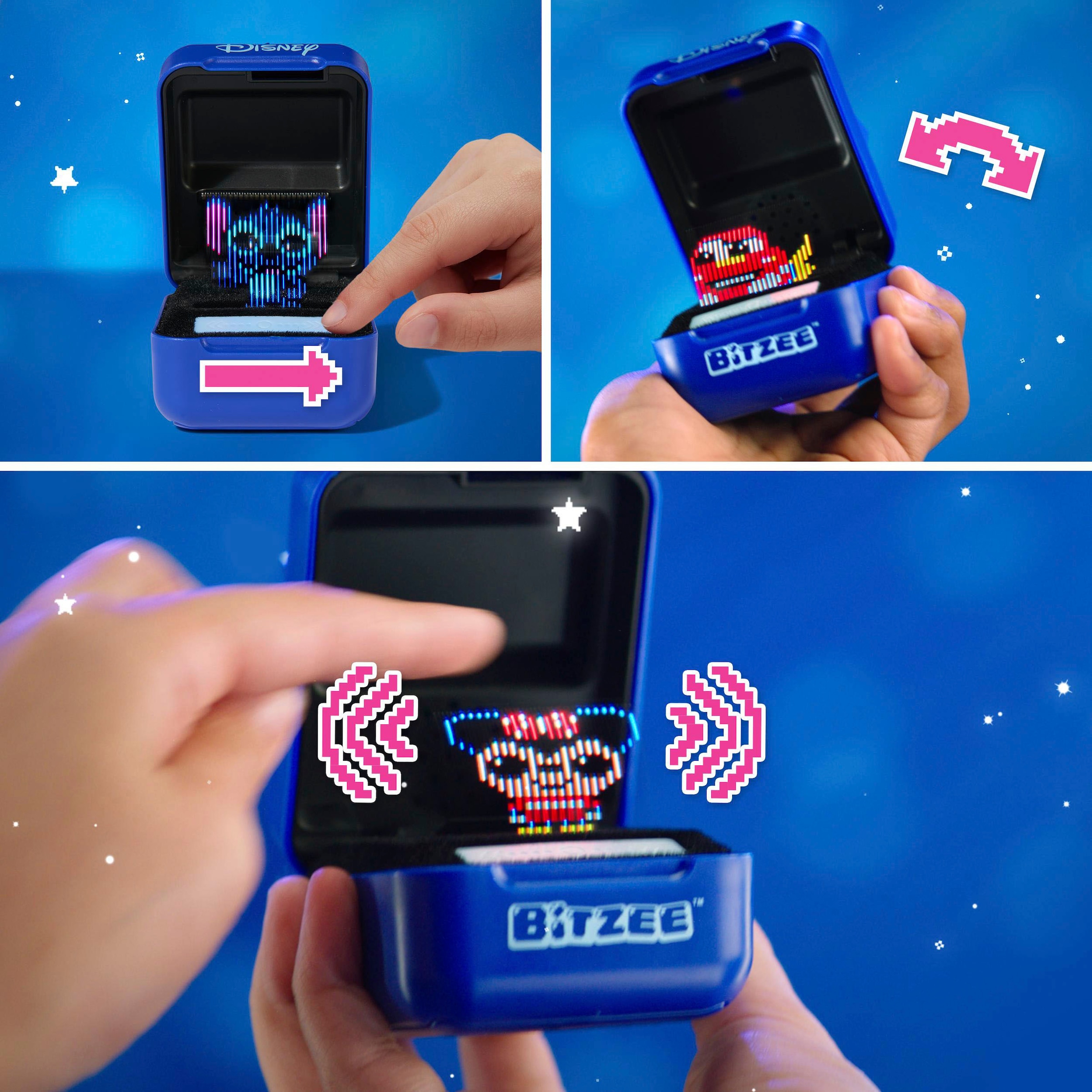 Spin Master Personnage de jeu »Disney Bitzee - Digitales Interaktives Haustier, blau«