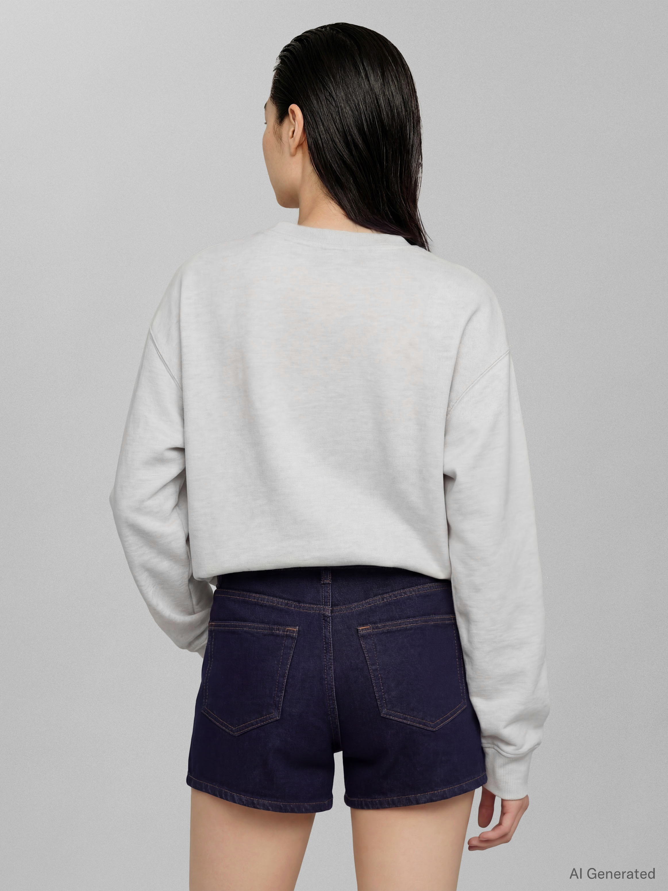 Calvin Klein Jeans Sweatshirt »RELAXED MONOGRAM FRENCH TERRY«, Relaxed fit mit Rundhalsausschnitt
