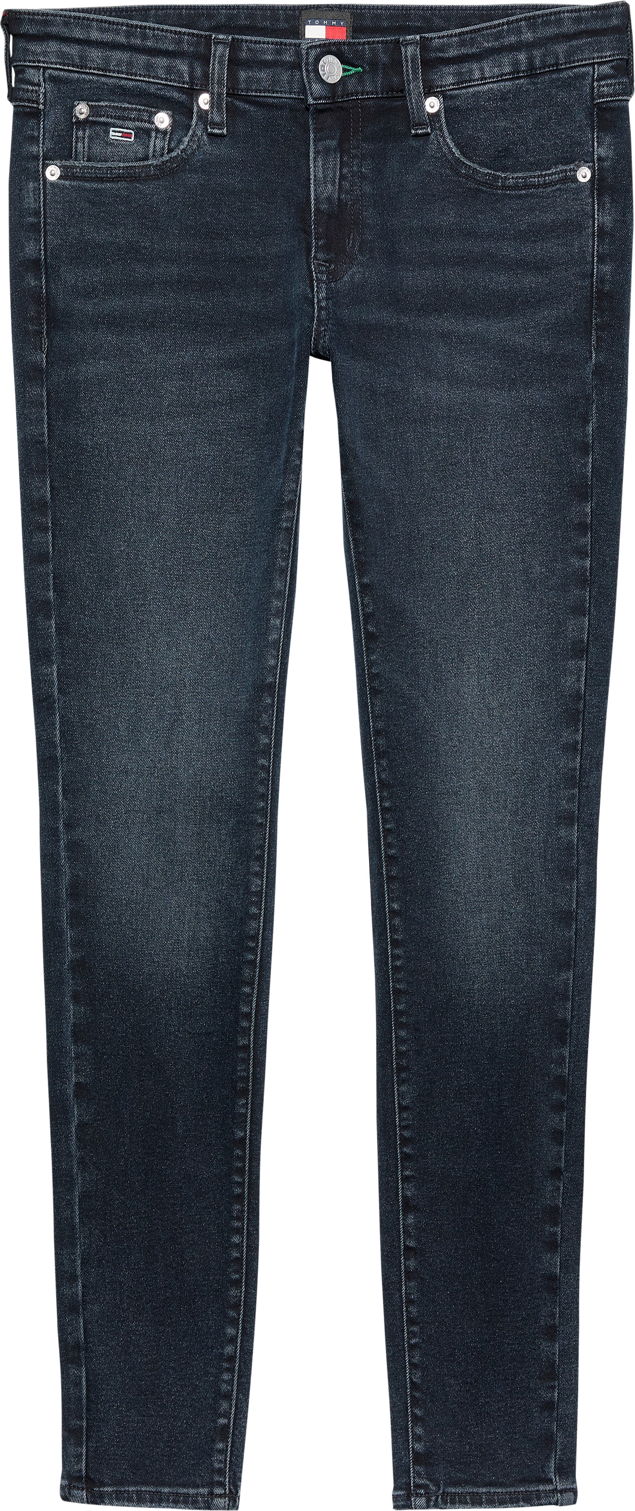 Tommy Jeans Skinny-fit-Jeans »Tommy Jeans Damenjeans Low Waist Skinny«, mit Waschung, Logo-Badge