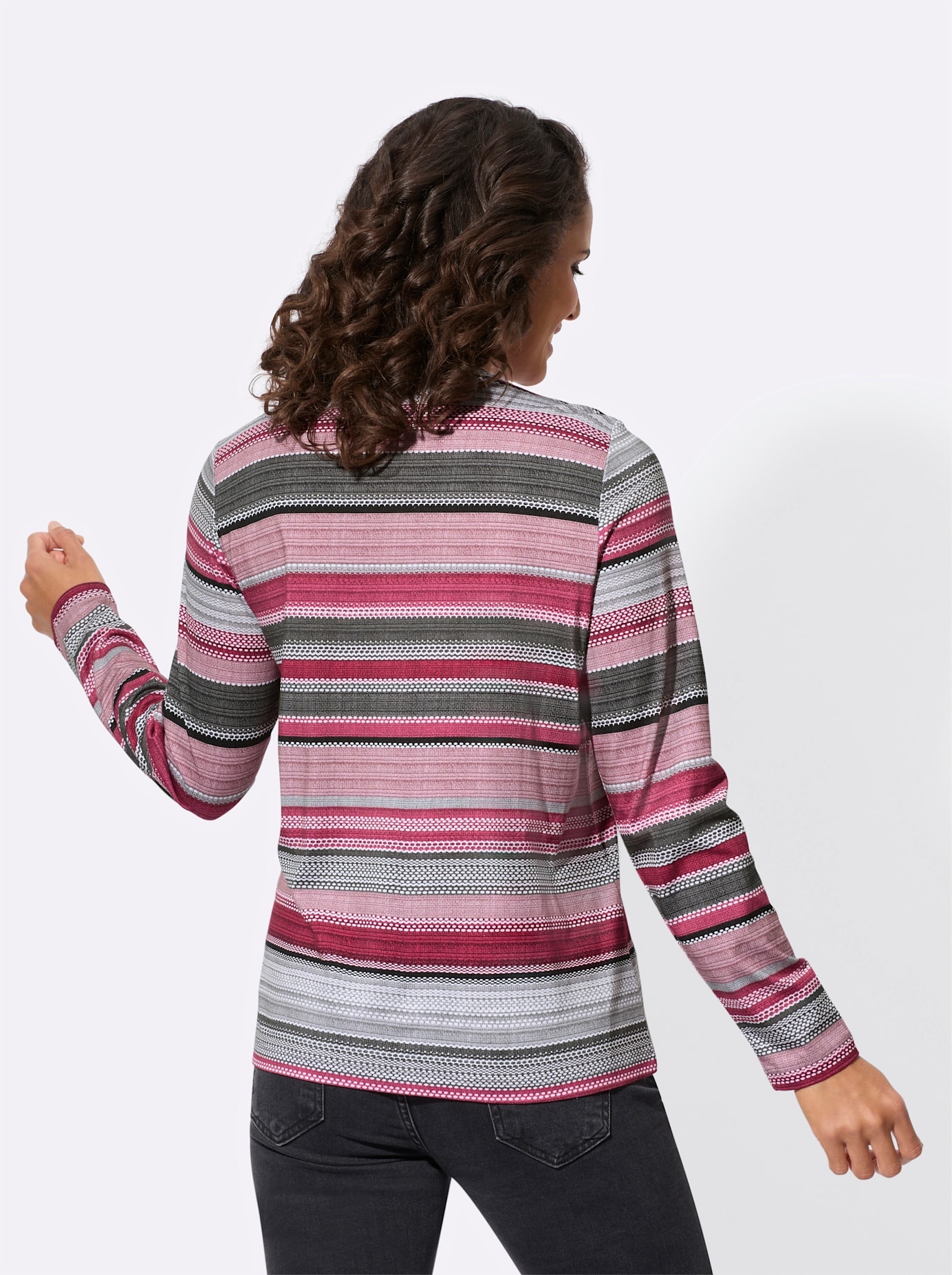 Casual Looks Langarmshirt »Druck-Shirt«, (1 tlg.)