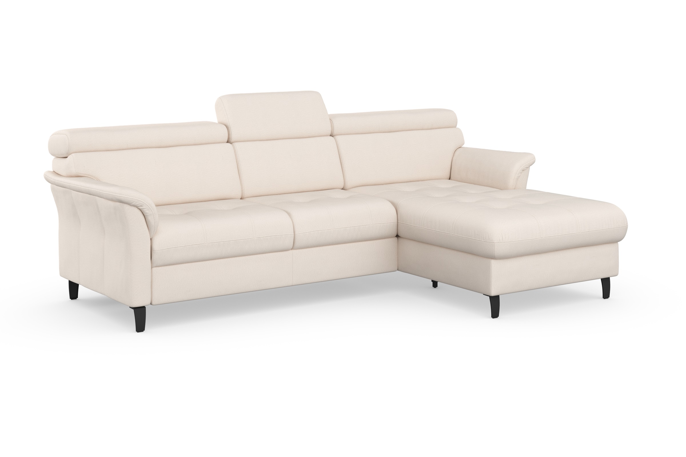 sit&more Ecksofa »Marano L-Form« inklusive Kopfteilverstellung, optional Schlaffunktion & Bettkasten