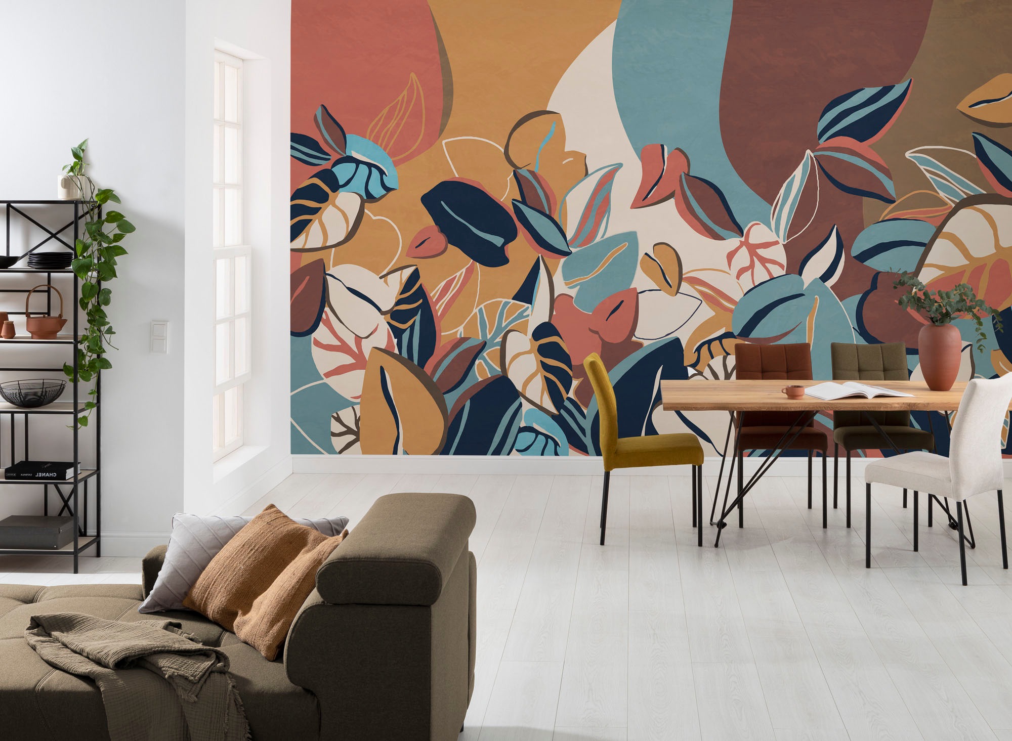 Image of Komar Fototapete "Digitaldruck Vlies - Audrey - Grösse 400 x 250 cm" bedruckt glatt Wohnzimmer, Schlafzimmer