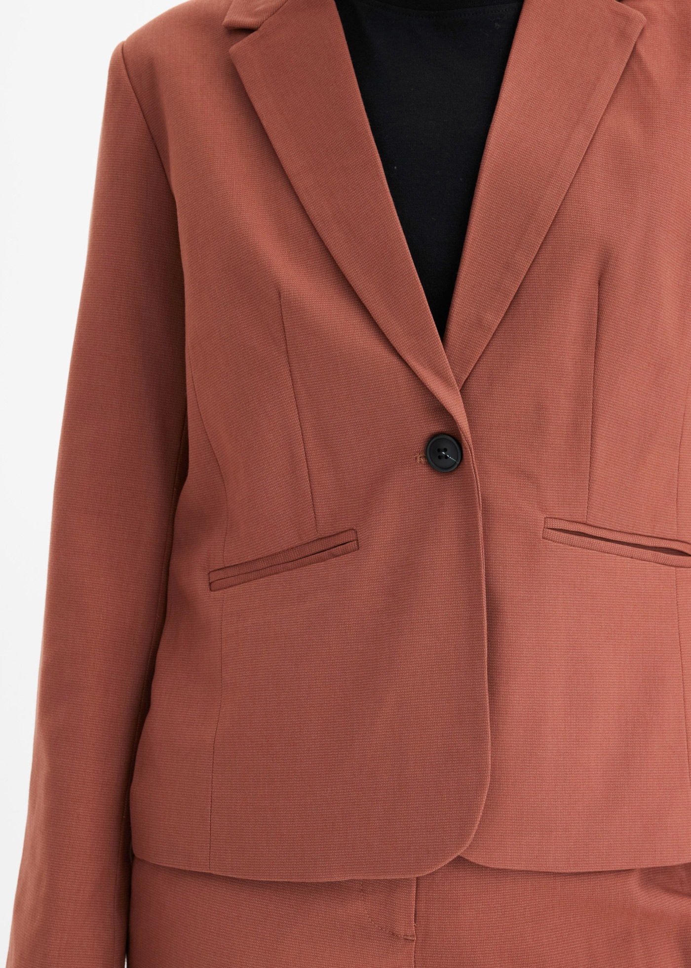 bonprix Jackenblazer »Blazer« festlicher Stil, schmale Passform, mit Paspeltaschen
