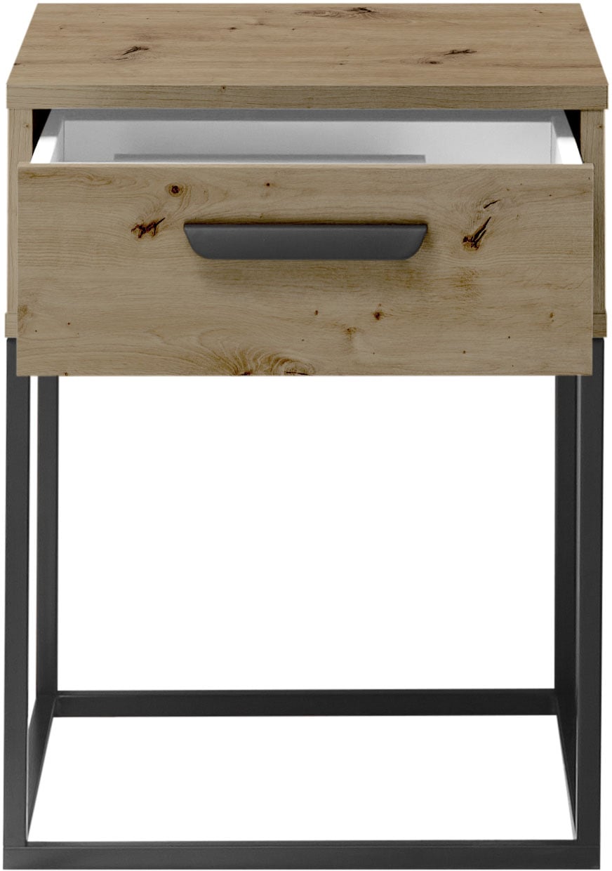 Schlafkontor »Suna Kommode, Nachttisch, Nachtschrank« auf Metallgestell