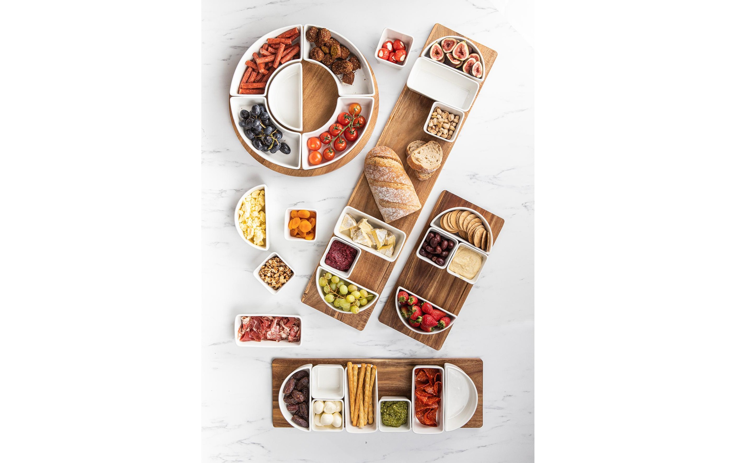Ladelle Servierplatte "Alto Serve und Share 9-teilig"