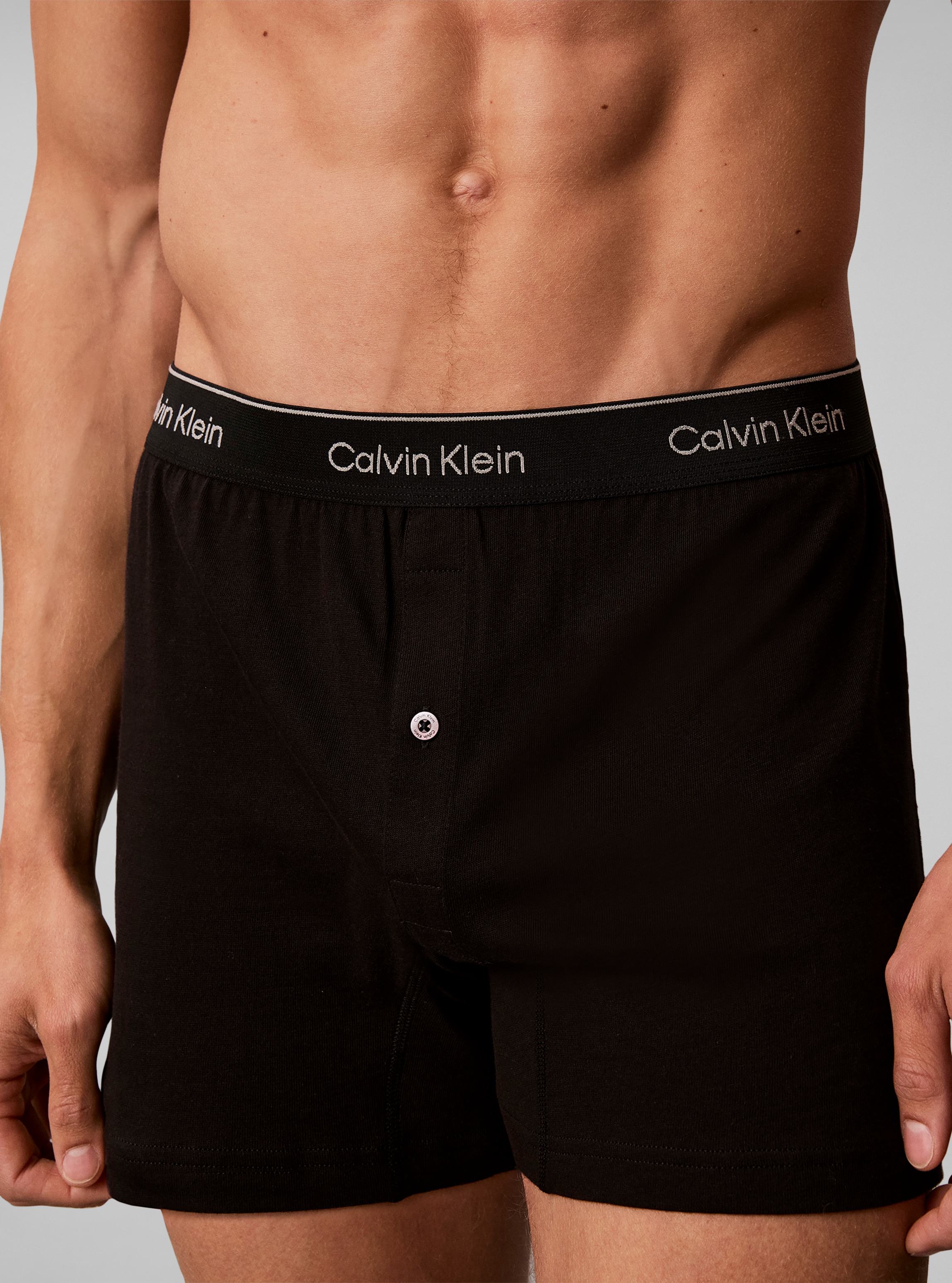Calvin Klein Underwear Boxer »BOXER TRAD 3PK« Paquet, pack de 3,  avec ceinture élastique logo (3 pièces)