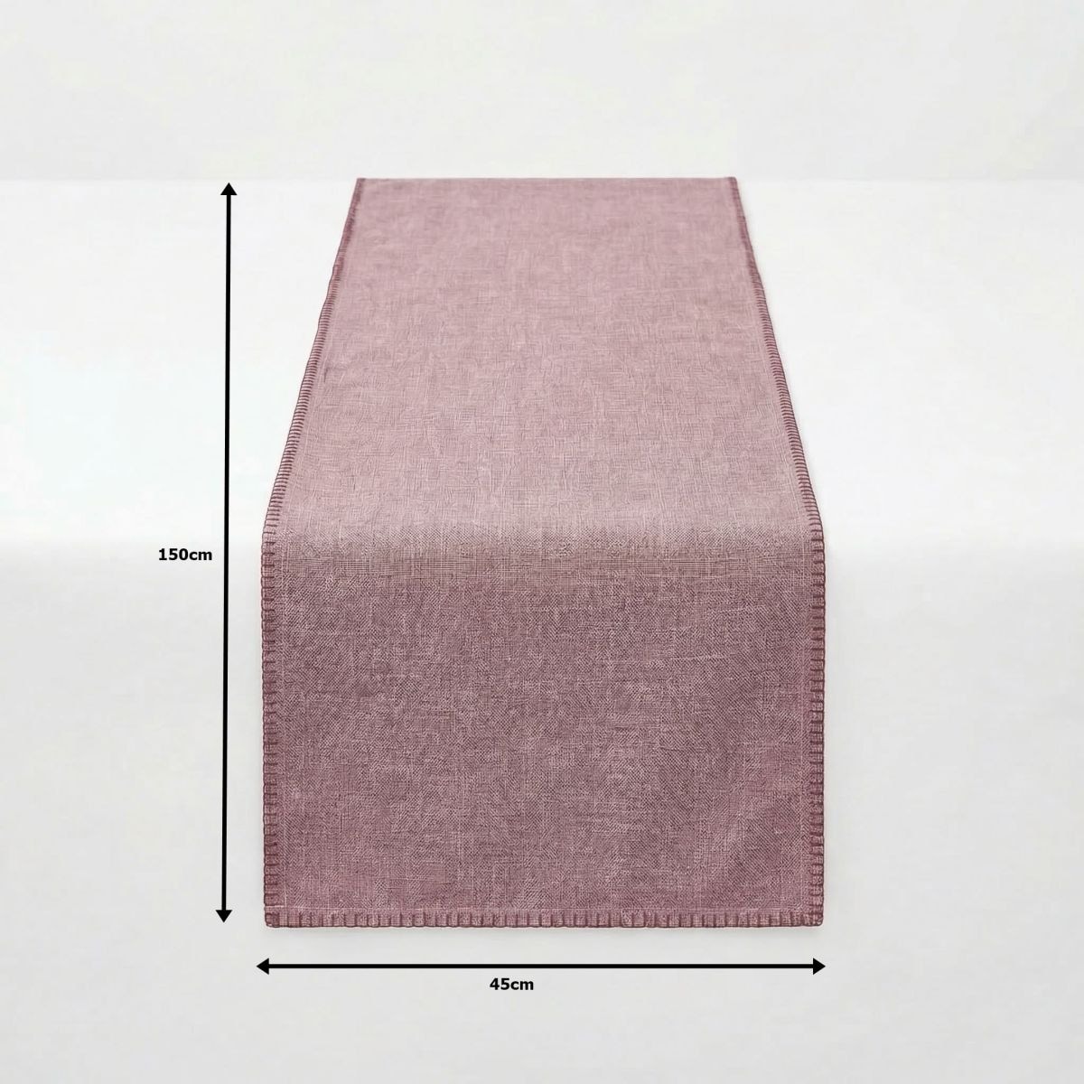 Home affaire Chemin de table »Tischläufer rose 45x150cm«