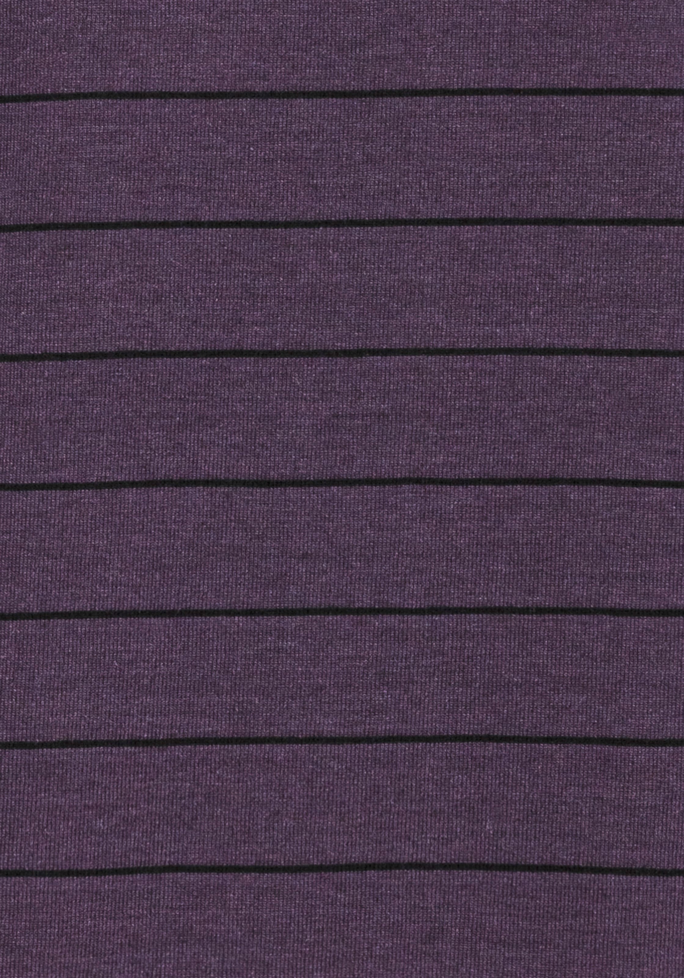 s.Oliver Pyjama 1 Stück, 2 cuis tlg., modisch gestreiftes Oberteil