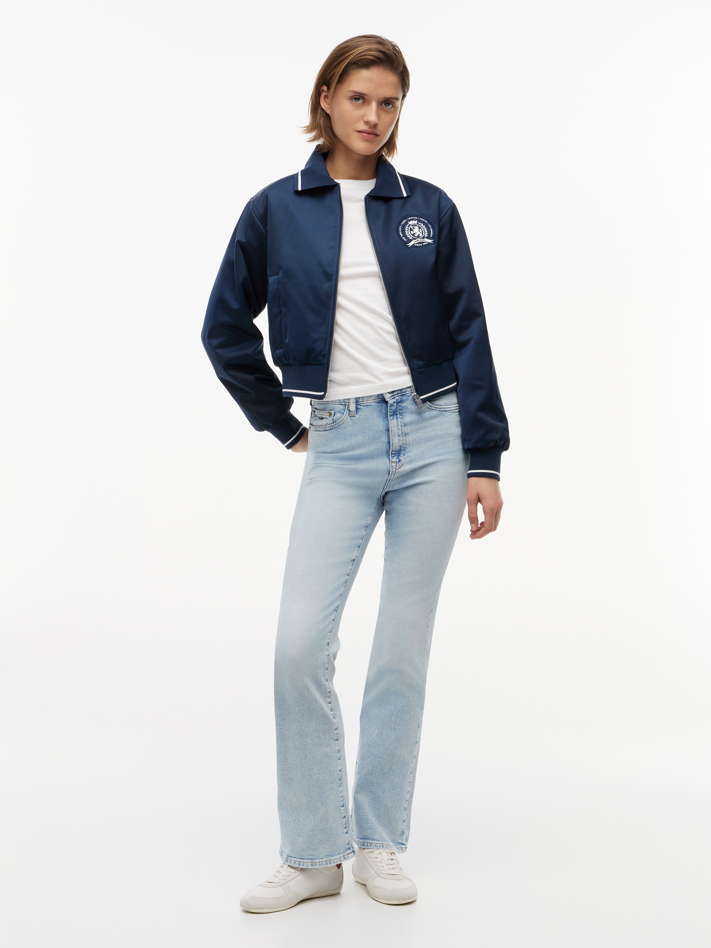 Image of Tommy Jeans Bootcut-Jeans "SYLVIA HGH FLR CJ1" Baumwolle mit Stretch, high waist, Flared Fit