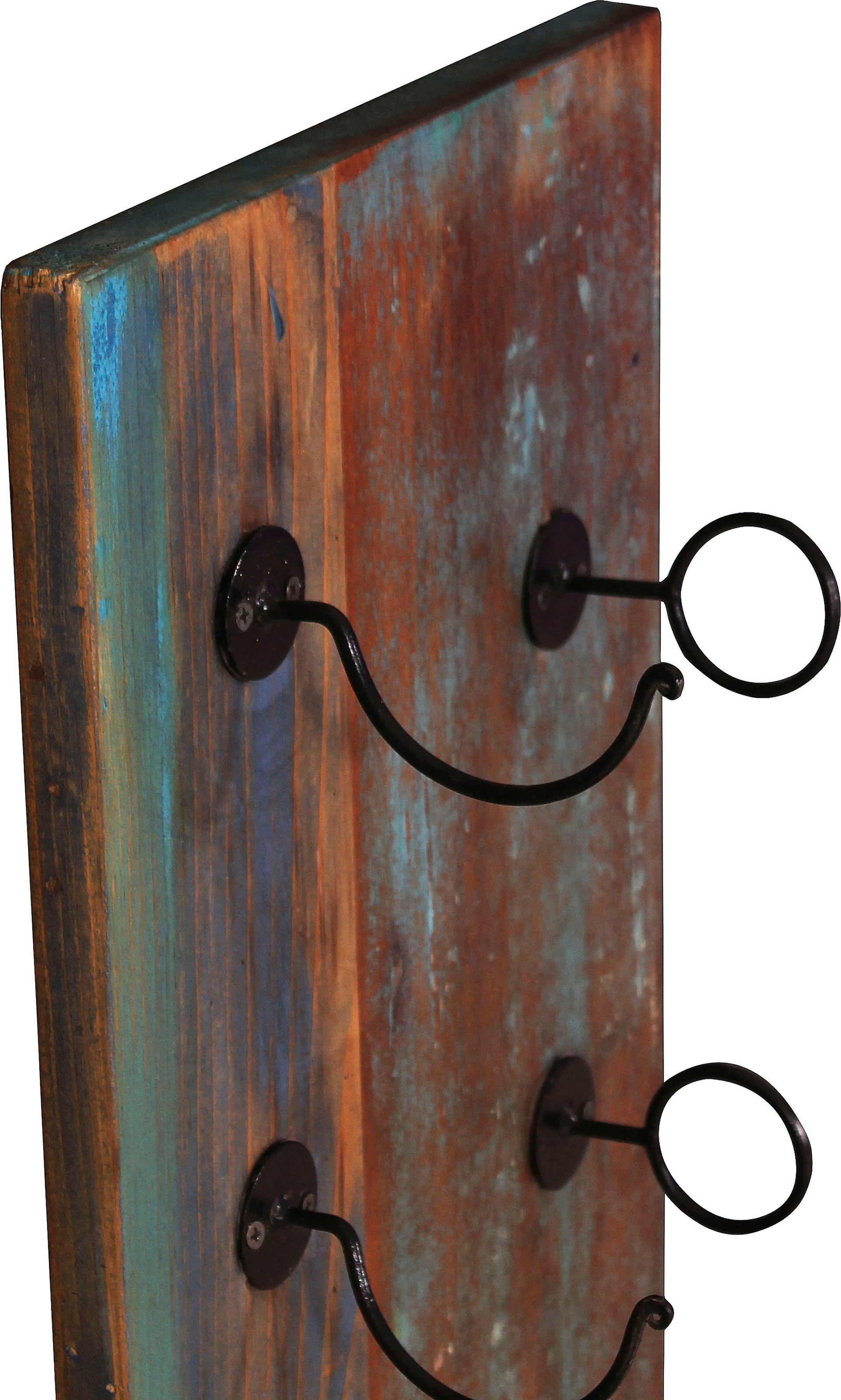 SIT Flaschenregal »Riverboat« Weinregal aus Altholz mit Gebrauchsspuren im Industrial Design