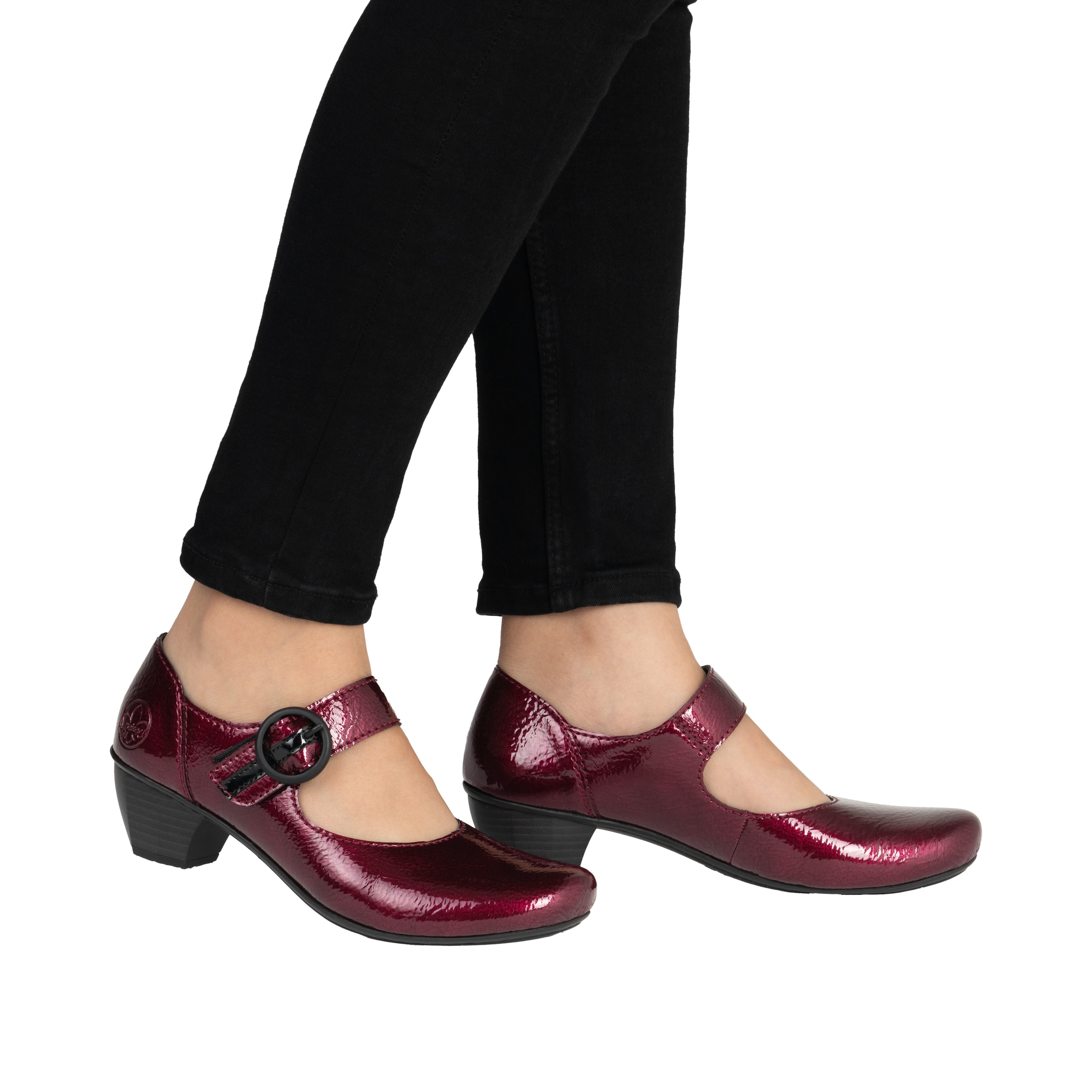 Rieker Escarpins à bride  escarpins à brides, chaussure de fête, talon entonnoir, avec semelle intérieure douce