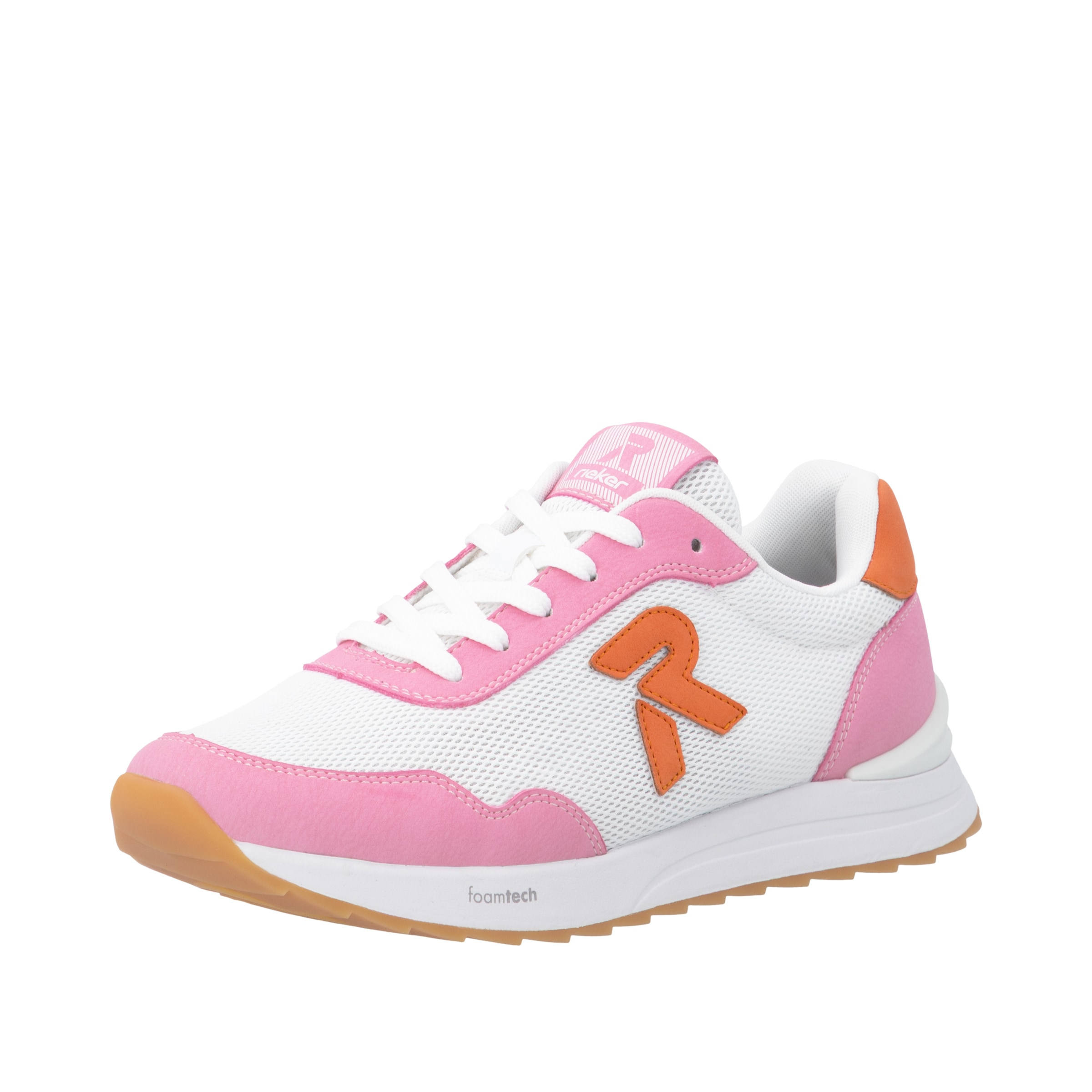 Image of Rieker Sneaker Schnürschuh, Halbschuh, Freizeitsneaker mit leichter Laufsohle